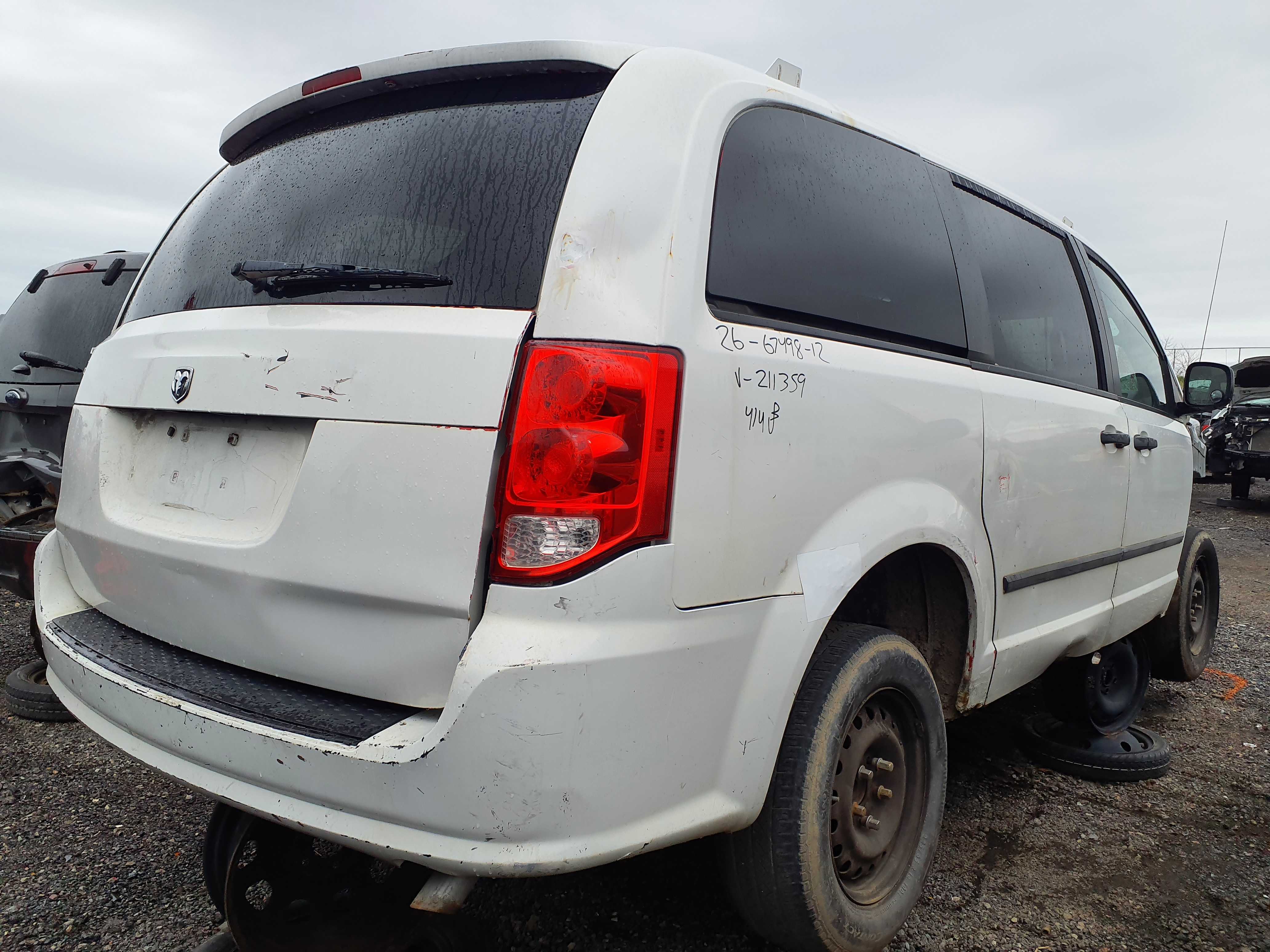 RAM CARGO VAN 2012