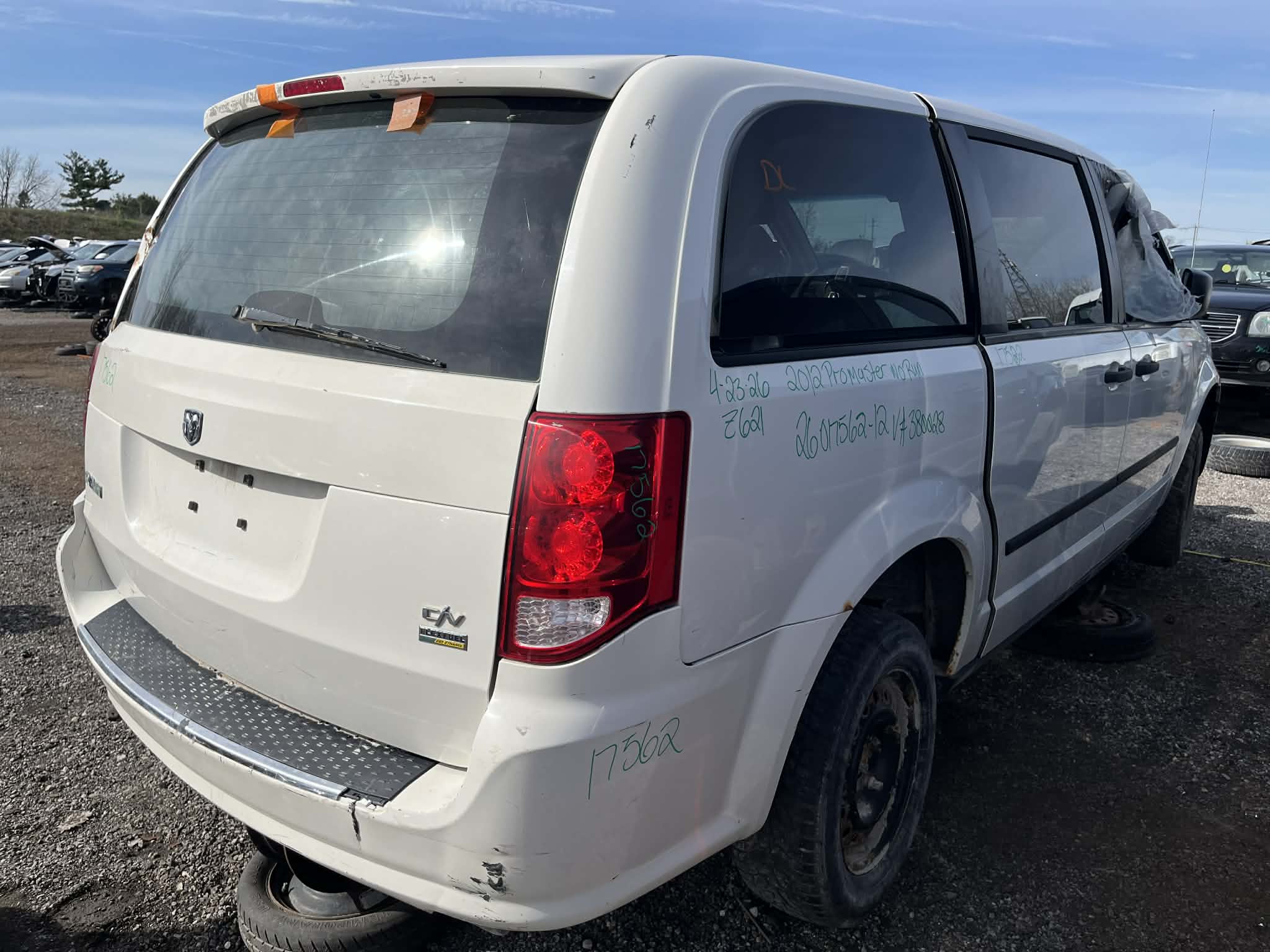 RAM PROMASTER 2012