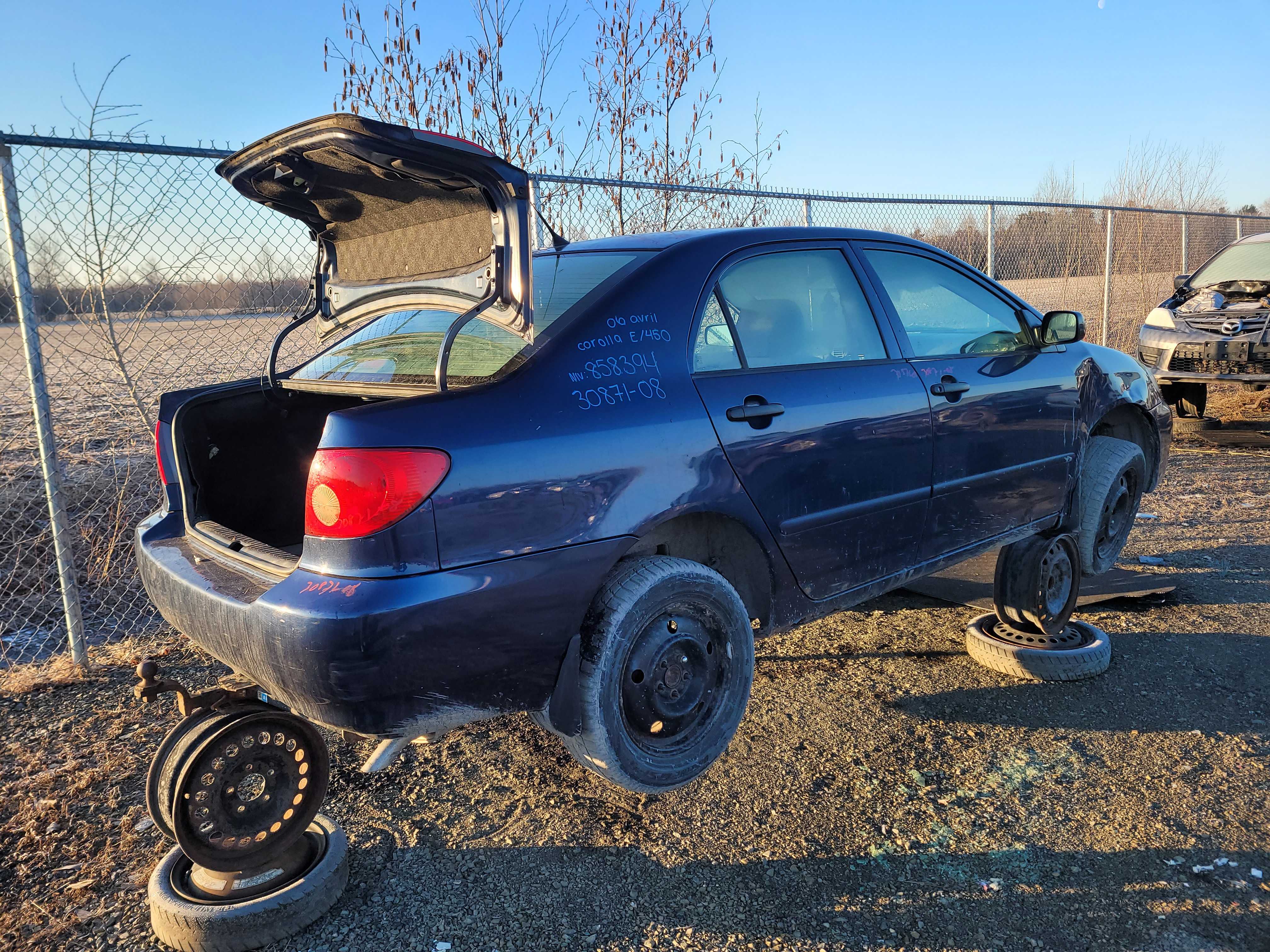 TOYOTA COROLLA 2008