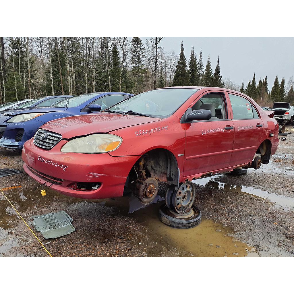 TOYOTA COROLLA 2008