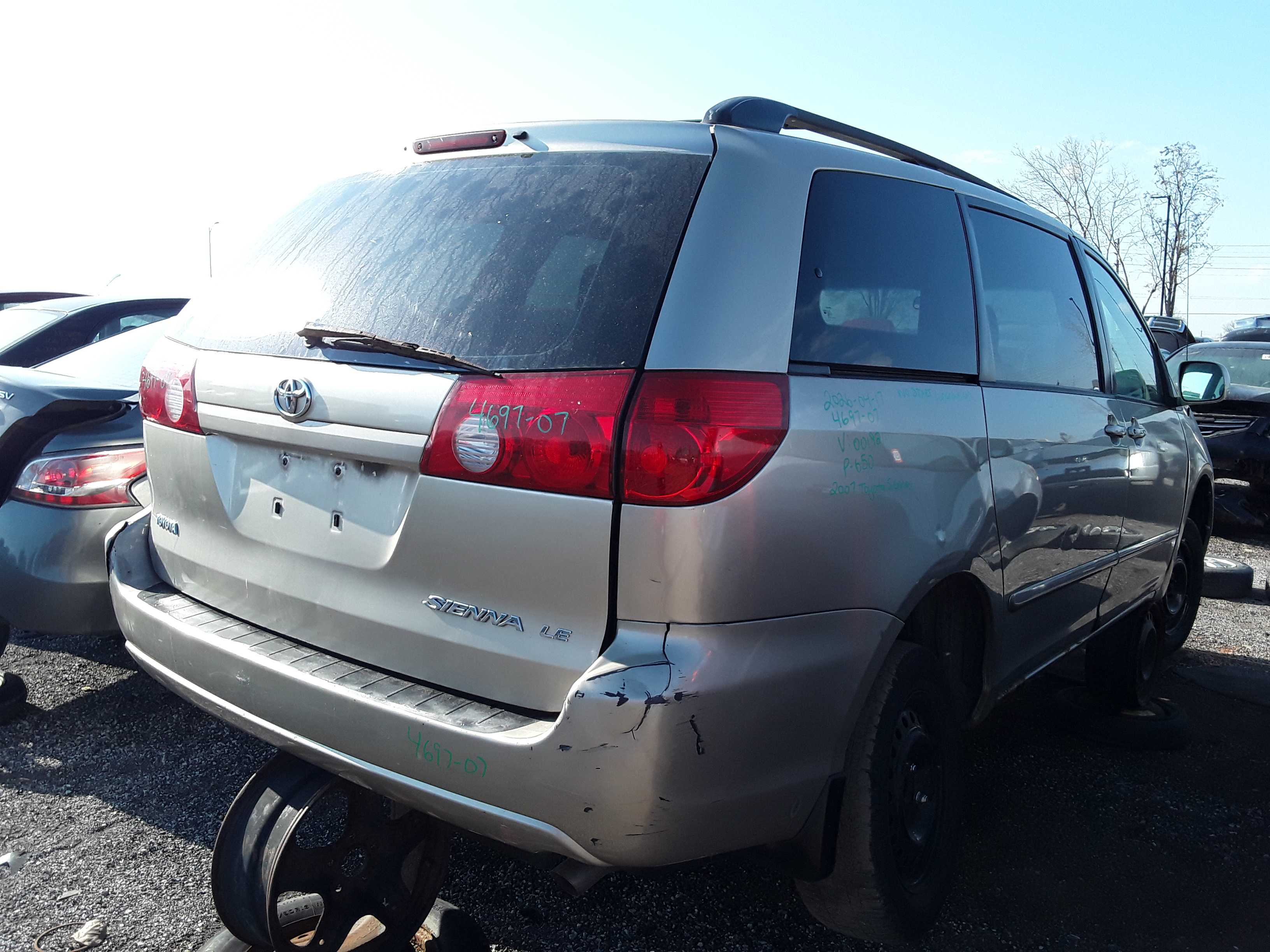 TOYOTA SIENNA 2007