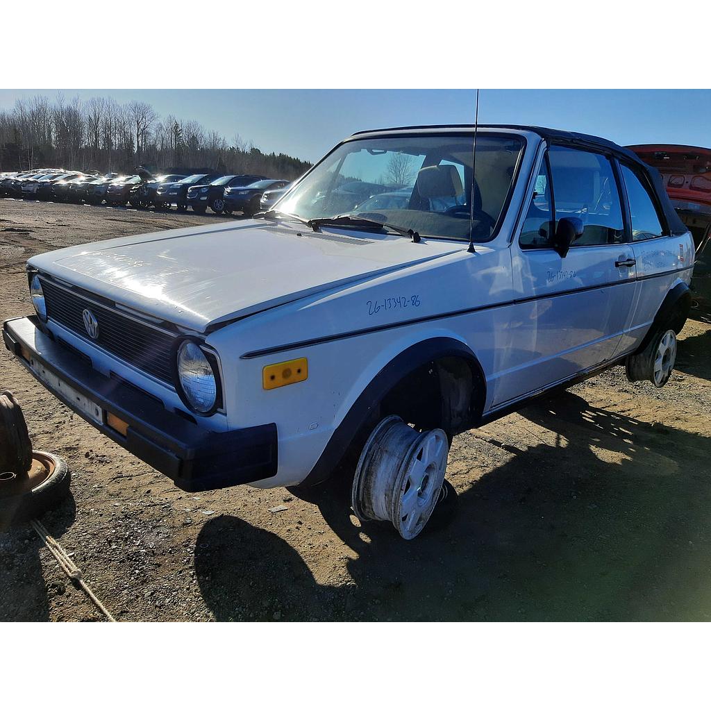 VOLKSWAGEN GTI 1986