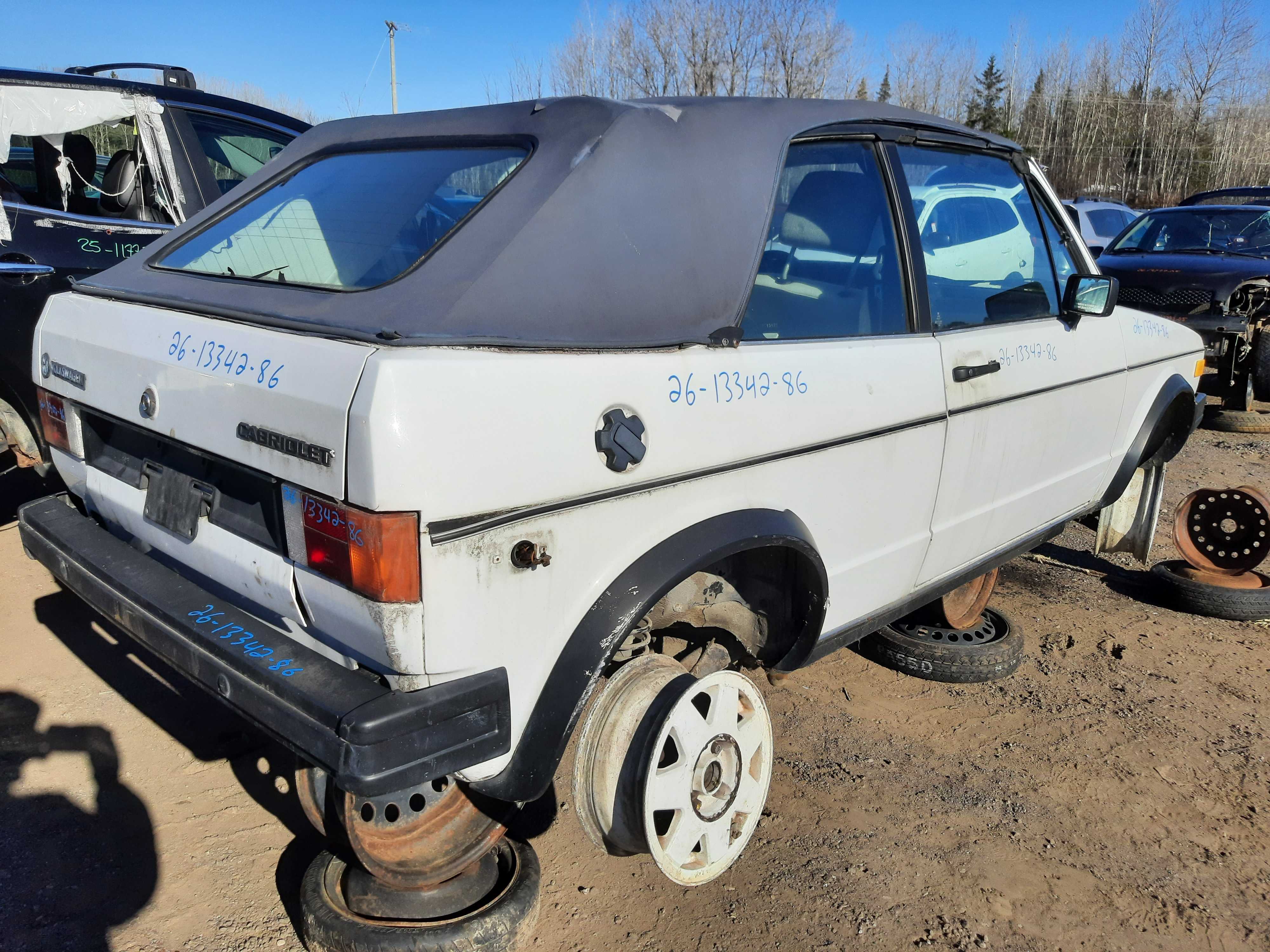 VOLKSWAGEN GTI 1986