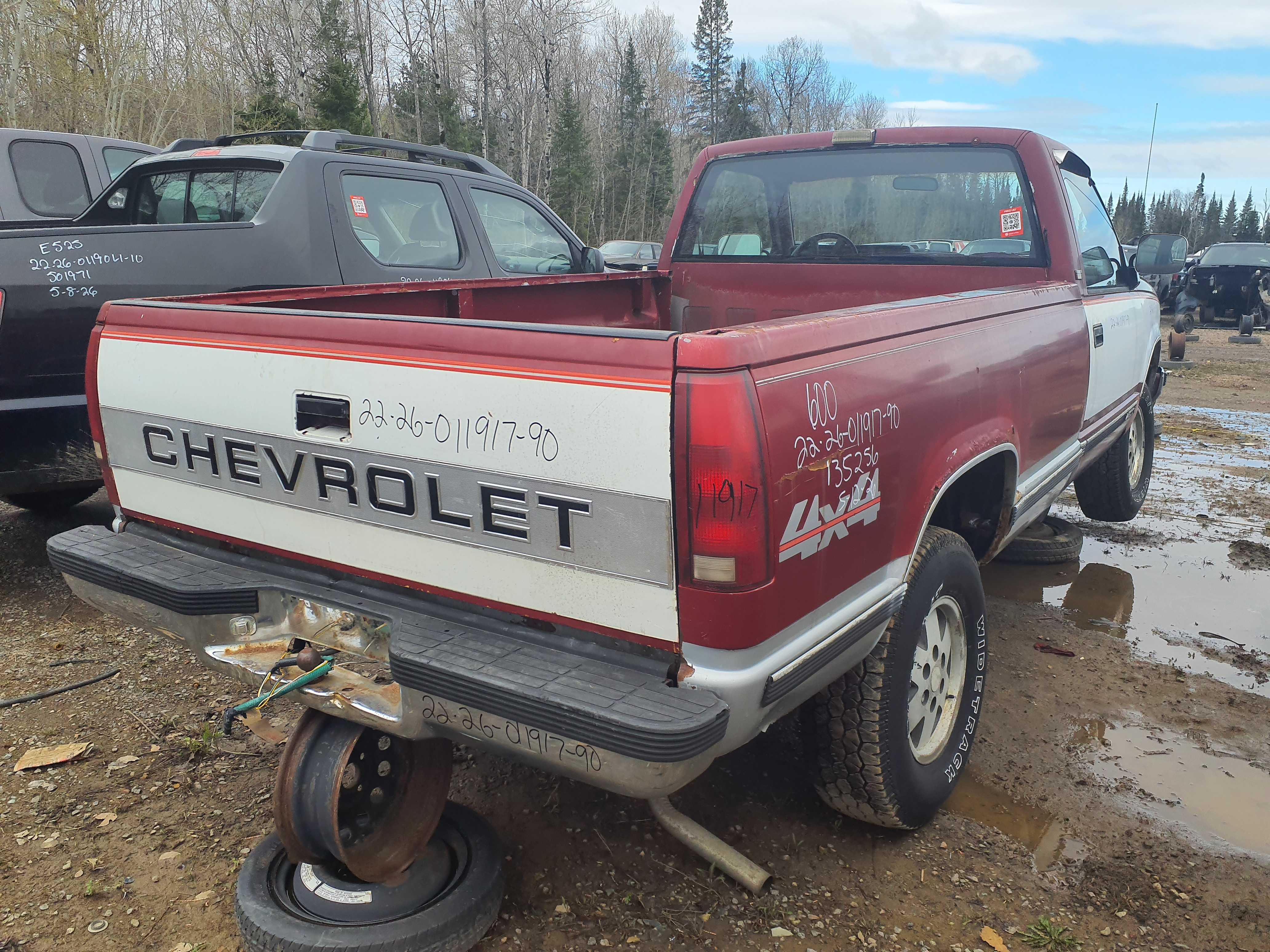 CHEVROLET 1500 PICKUPS 1990