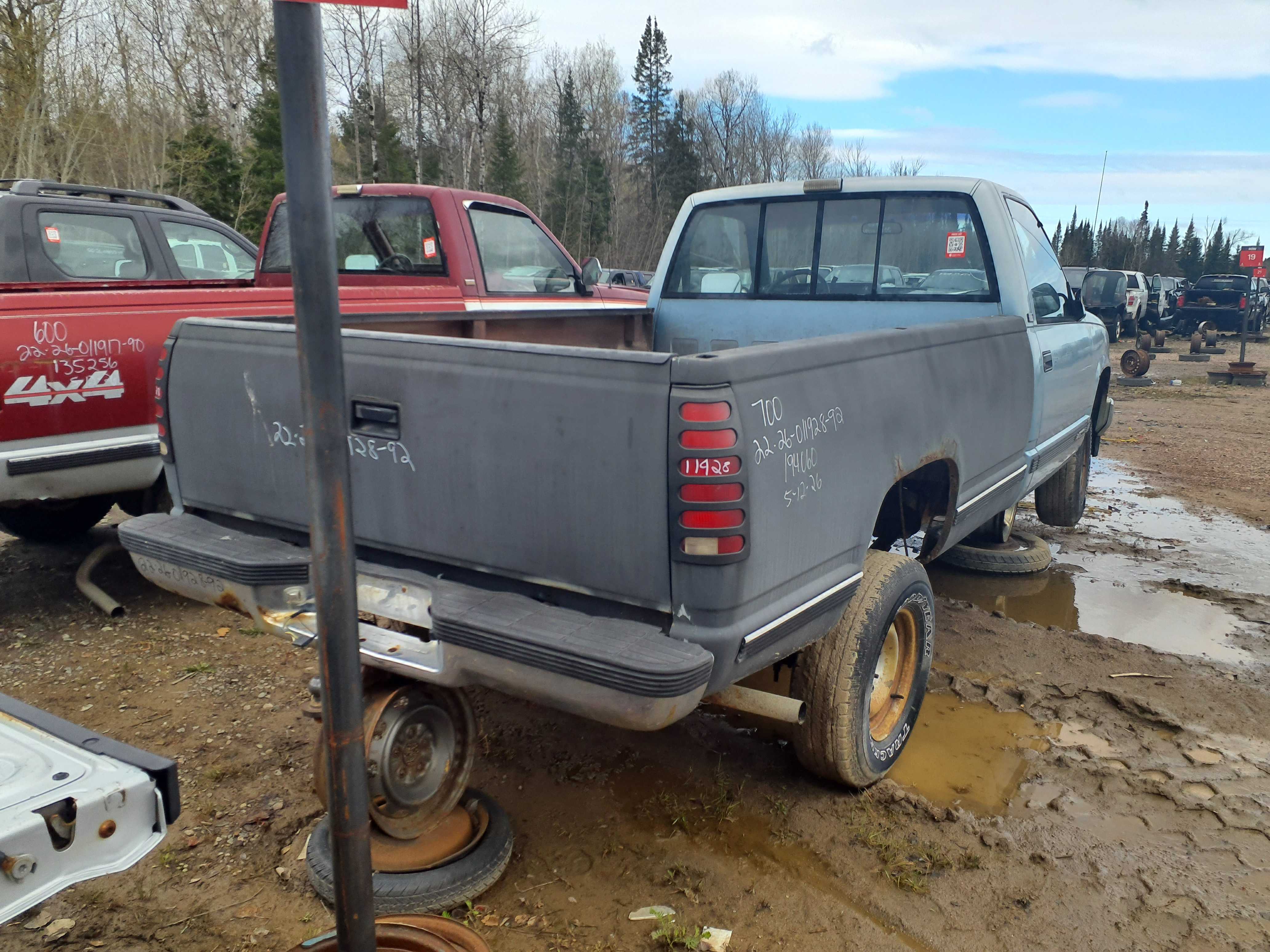 CHEVROLET C/K 1500 1992