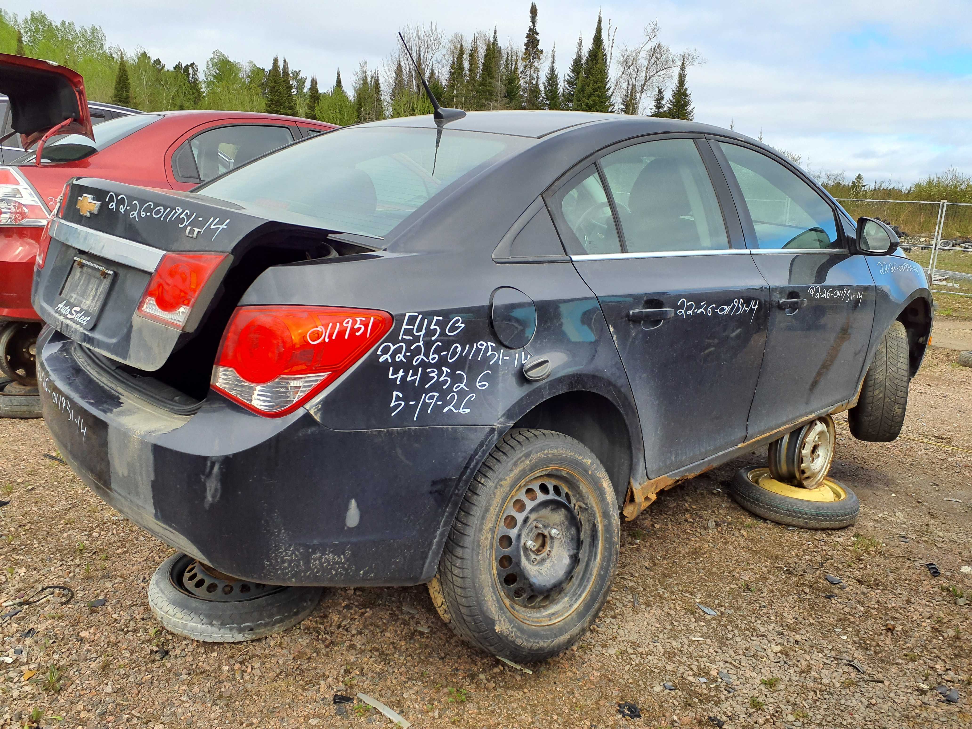 CHEVROLET CRUZE 2014