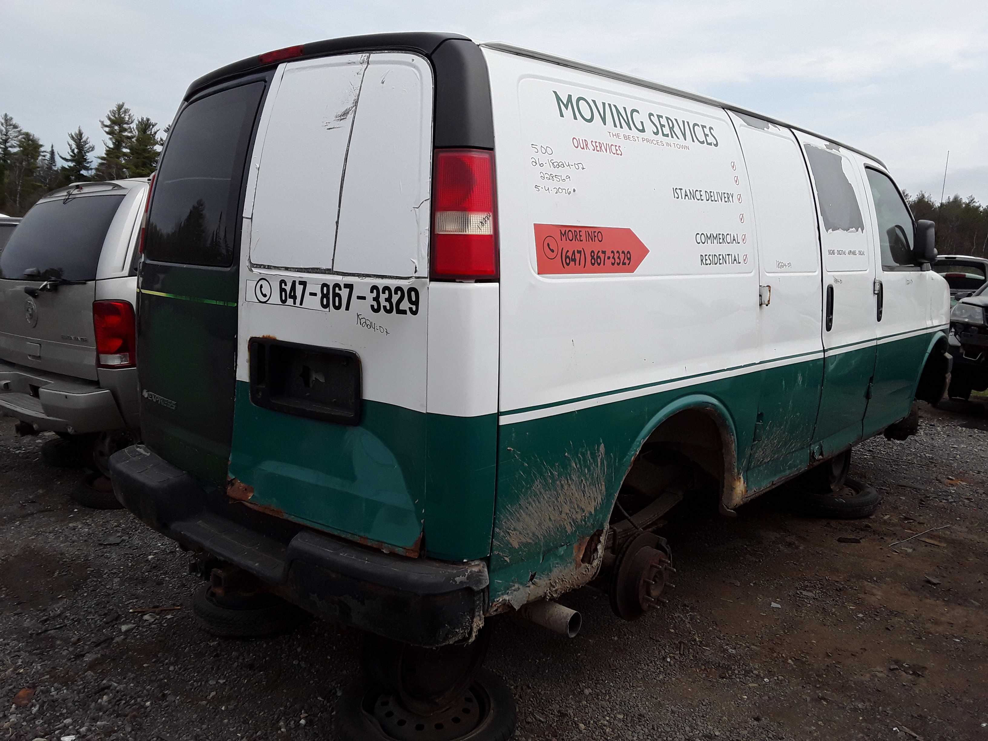CHEVROLET EXPRESS VAN 2007