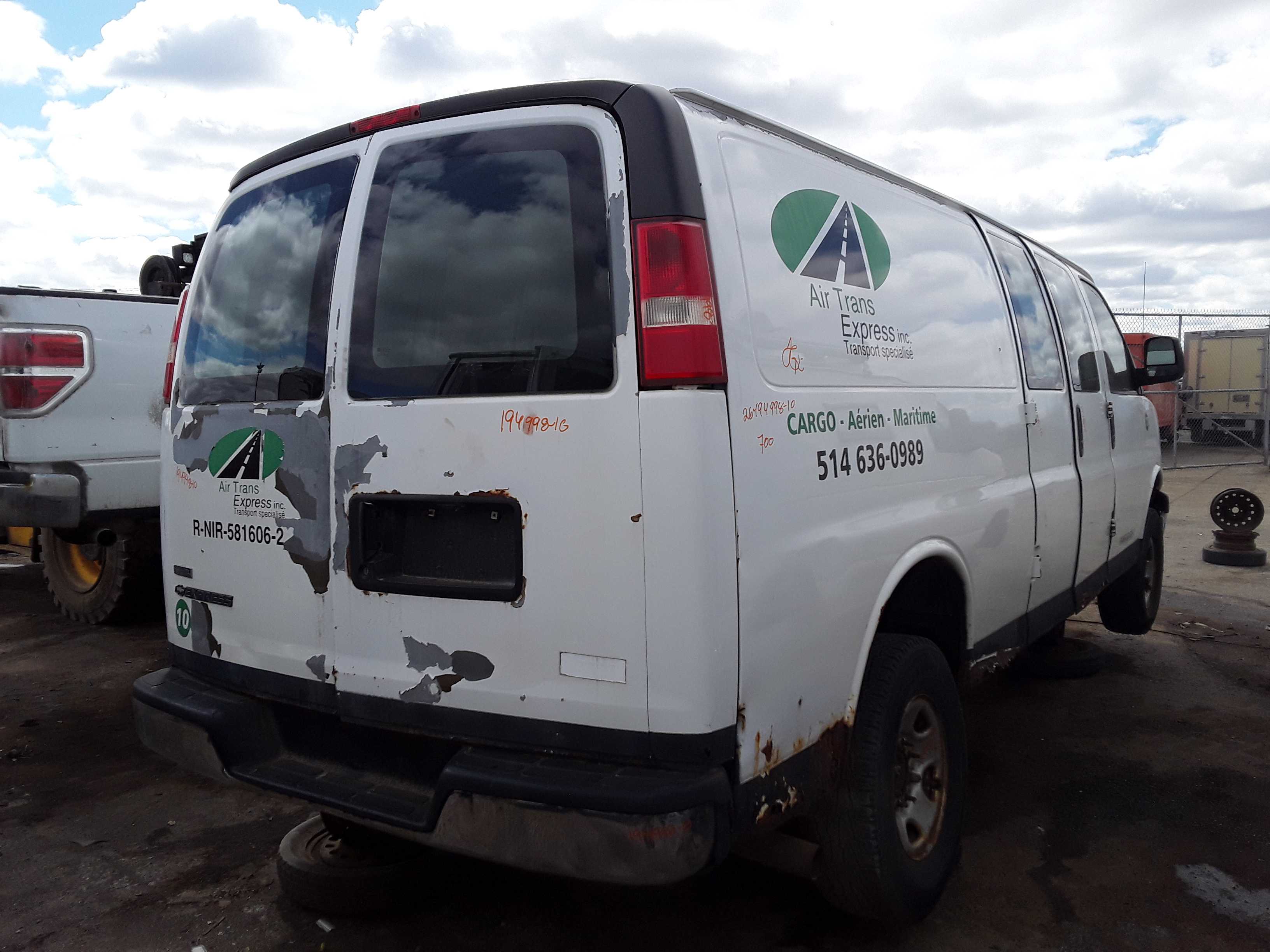 CHEVROLET EXPRESS VAN 2010