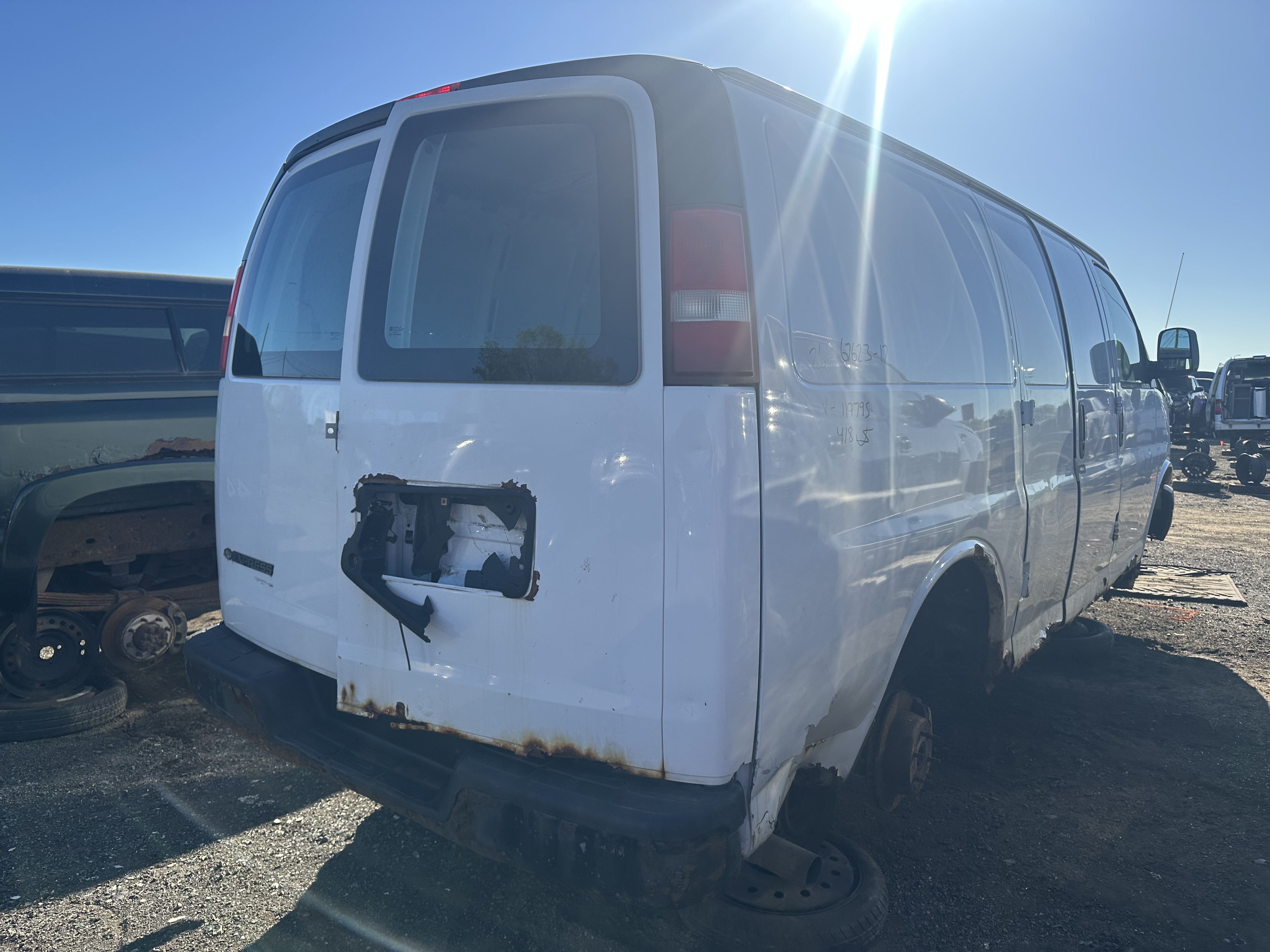 CHEVROLET EXPRESS VAN 2012
