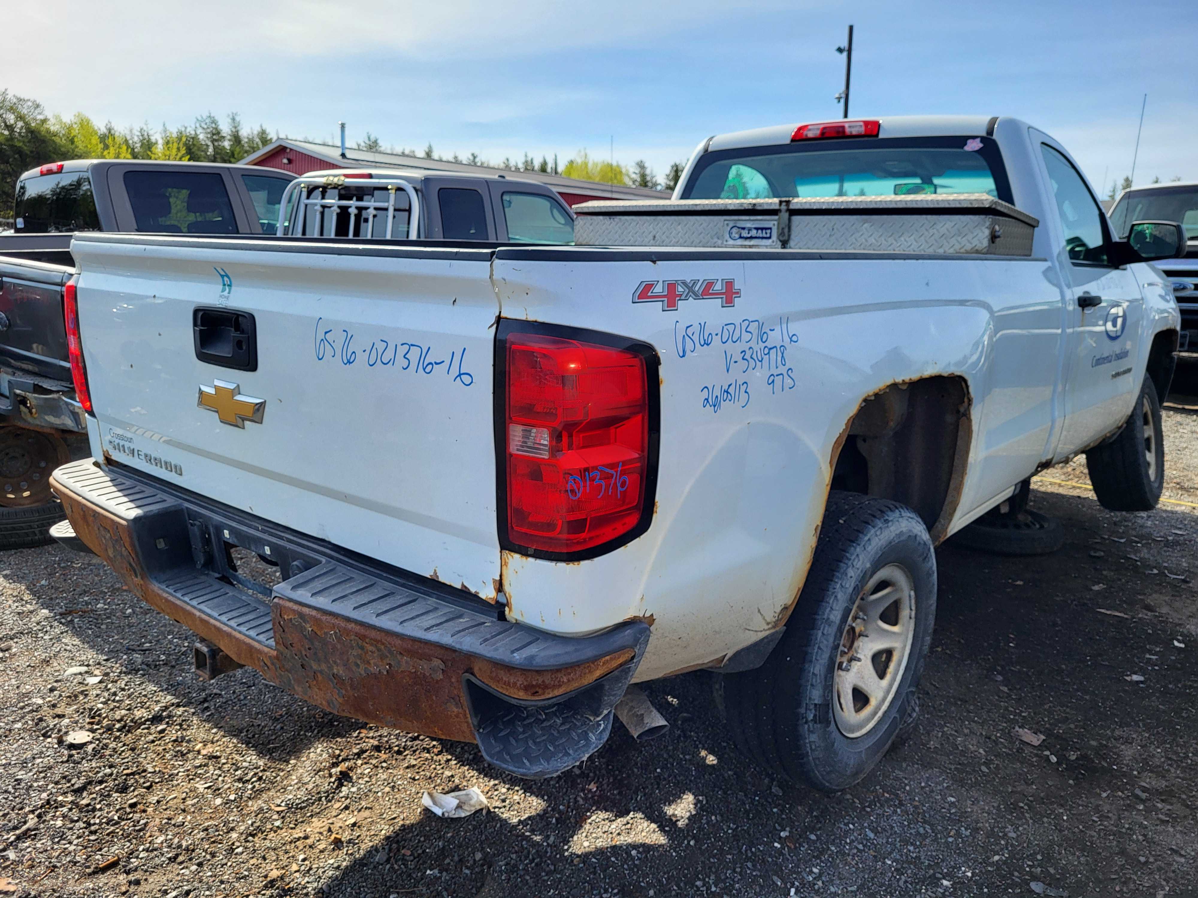 CHEVROLET SILVERADO 1500 2016