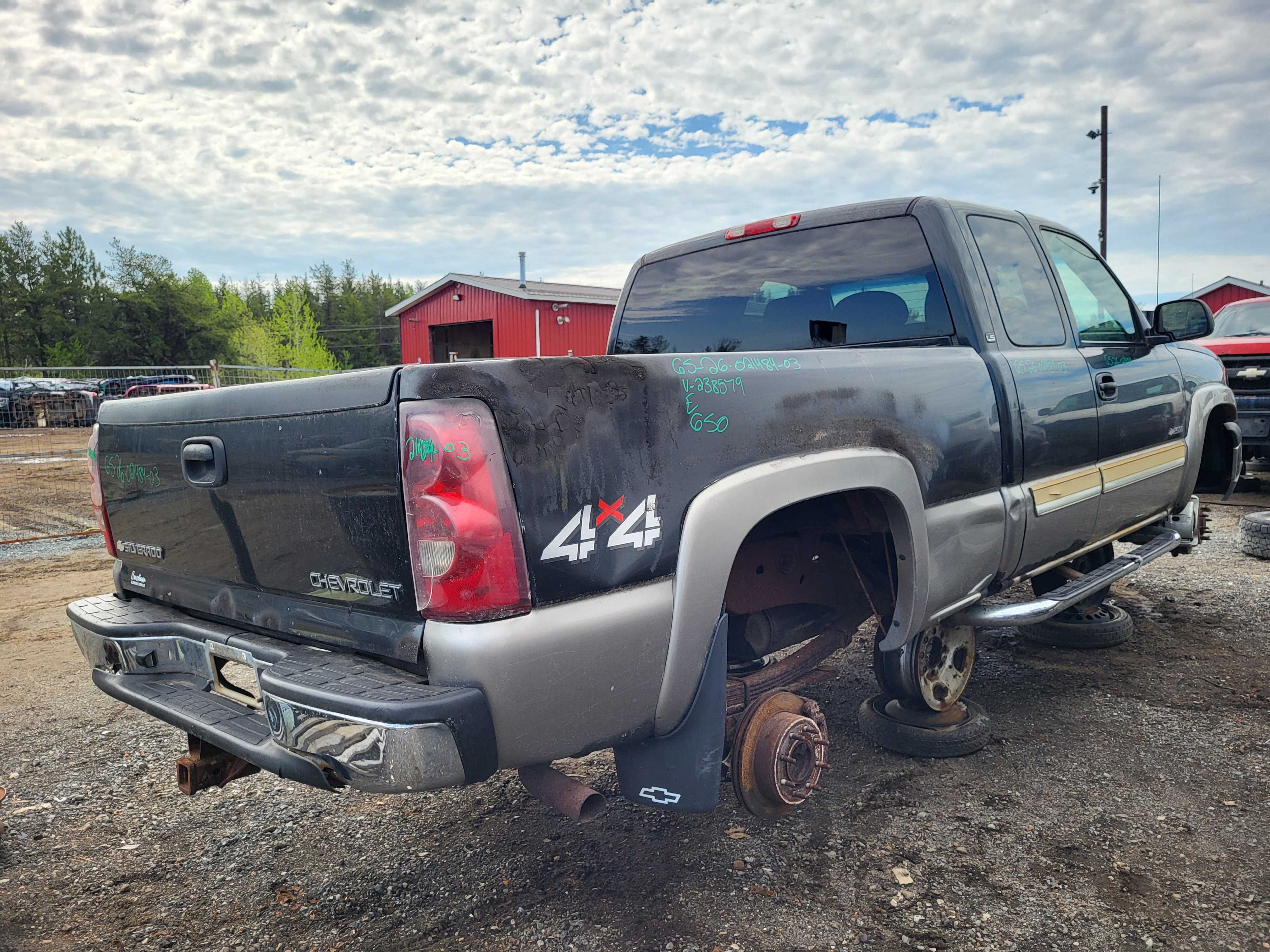 CHEVROLET SILVERADO 2500 2003