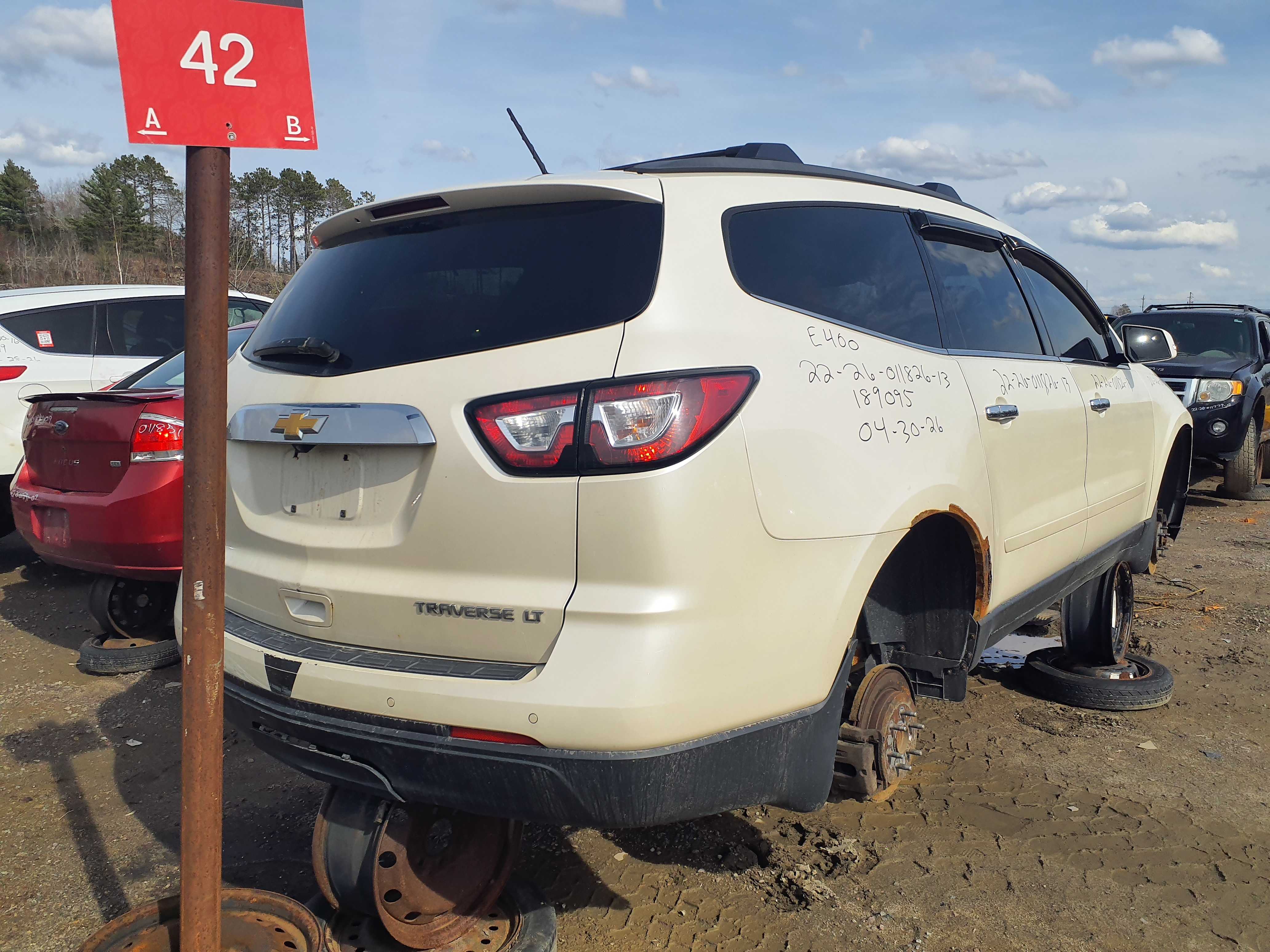 CHEVROLET TRAVERSE 2013