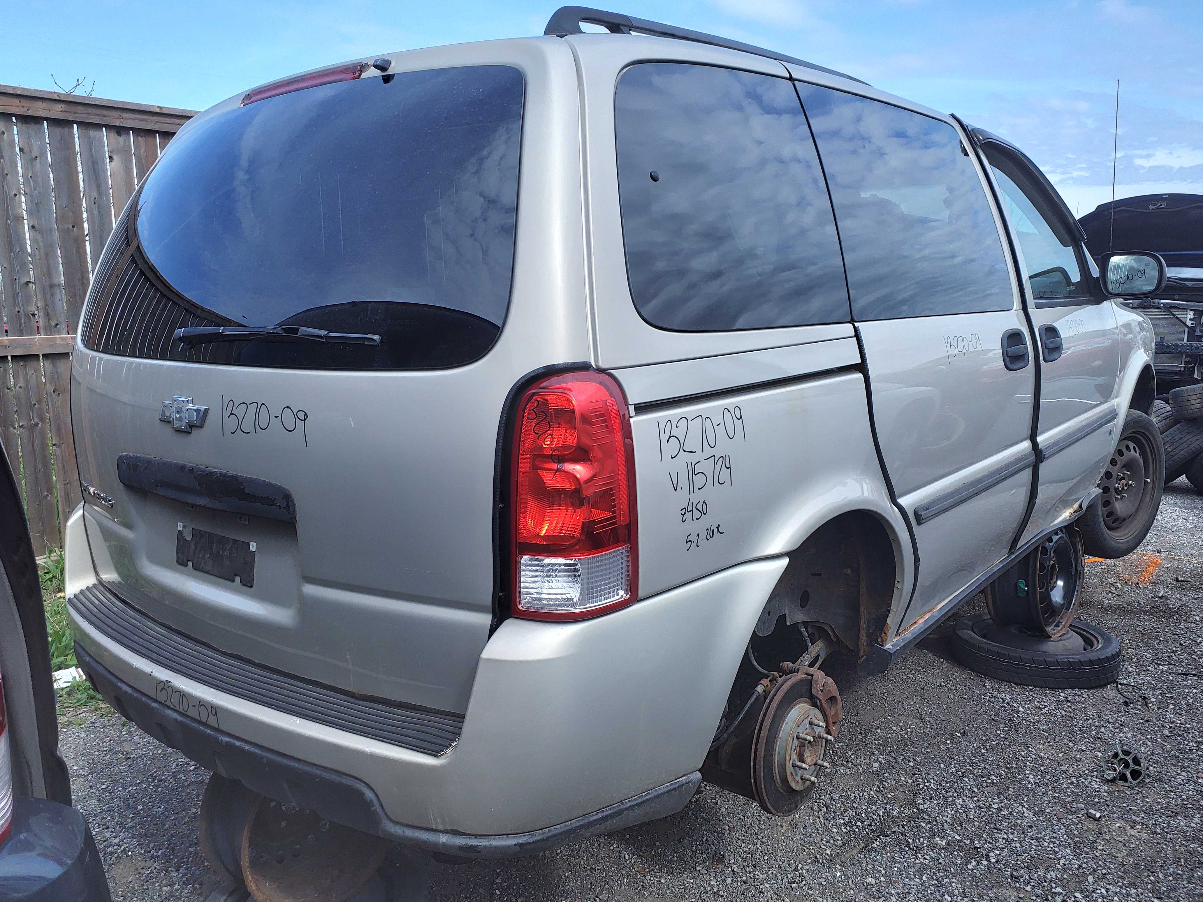CHEVROLET UPLANDER 2009
