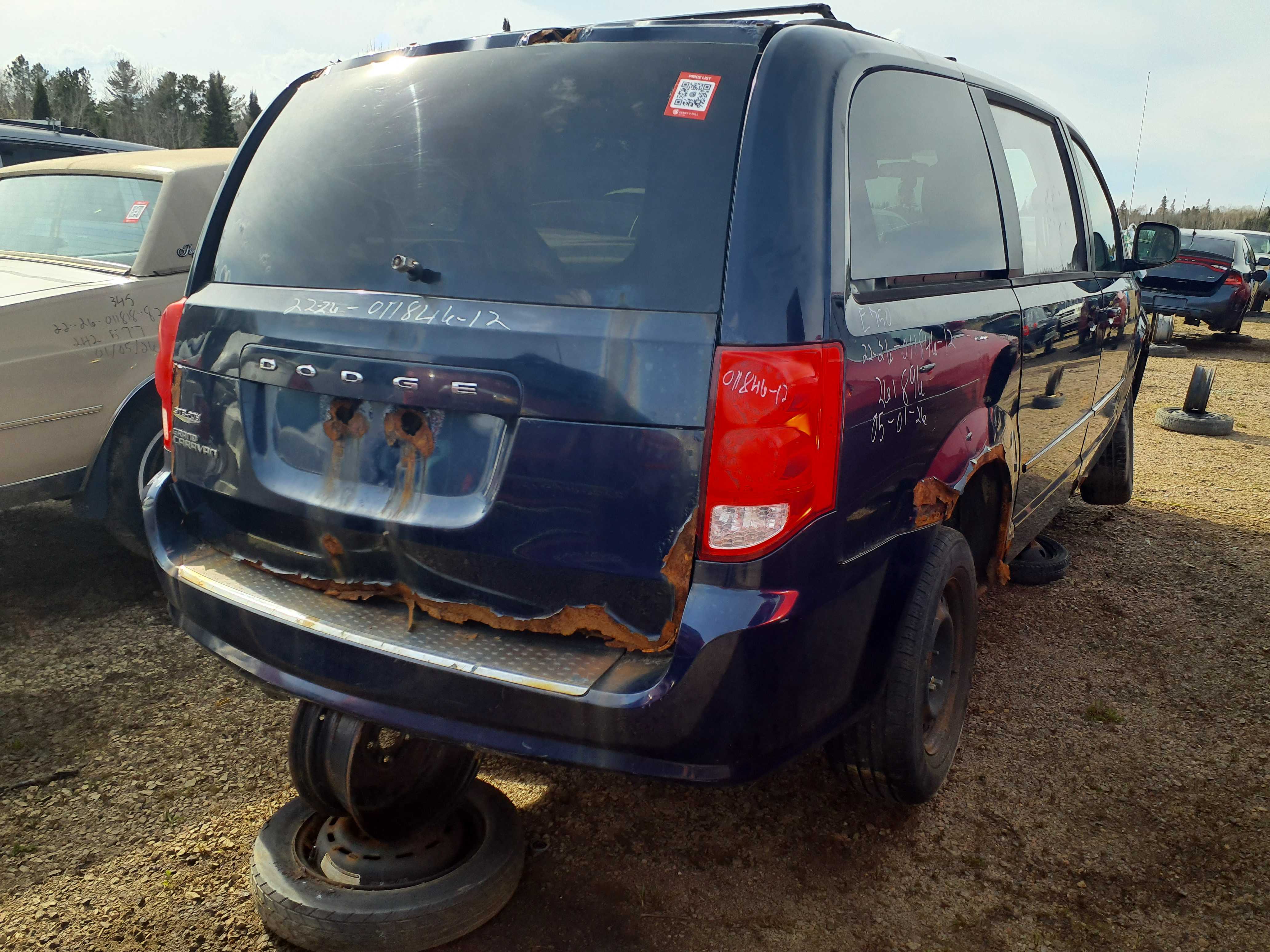 DODGE GRAND CARAVAN 2012