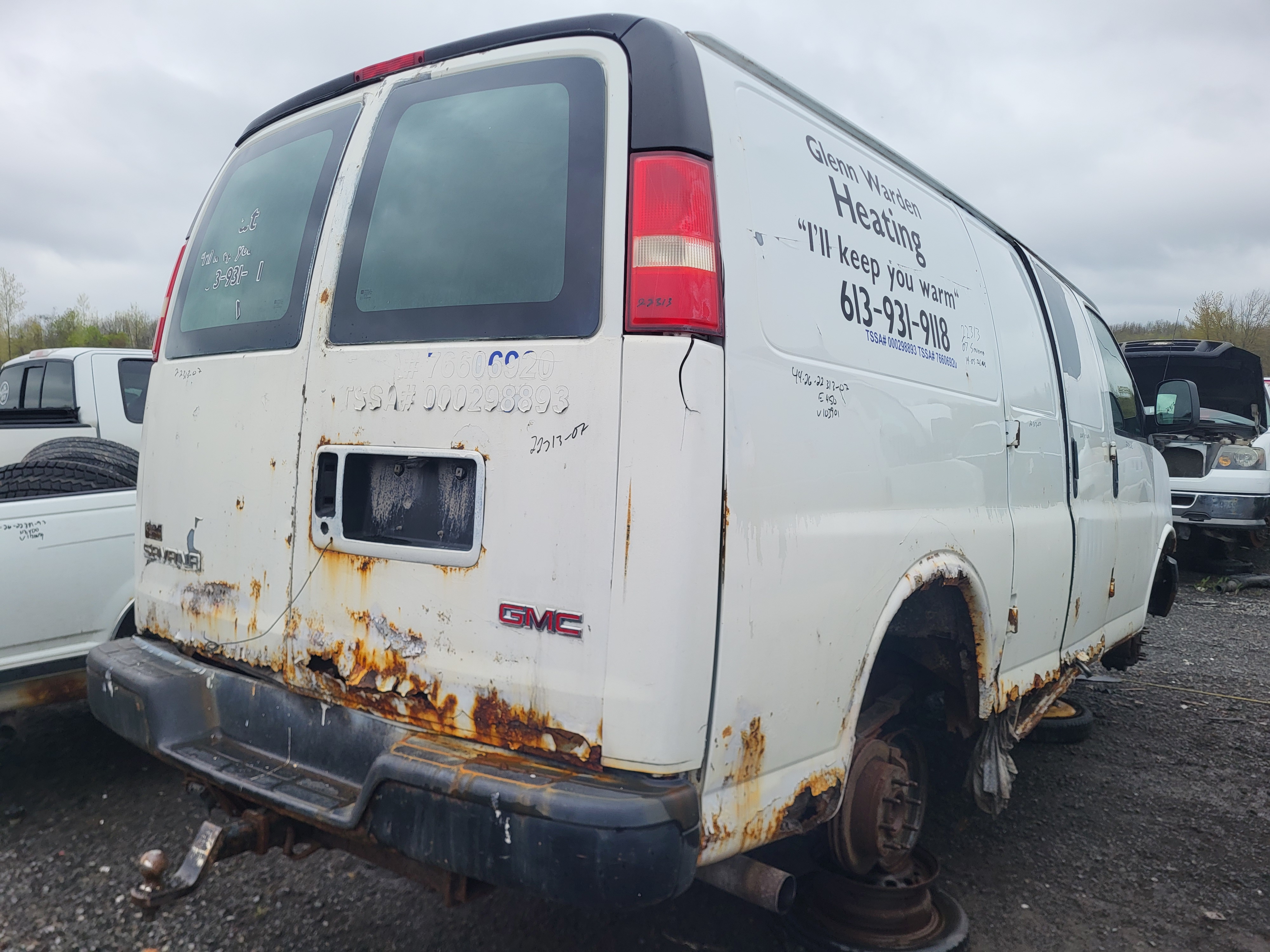 GMC SAVANA CARGO 2007