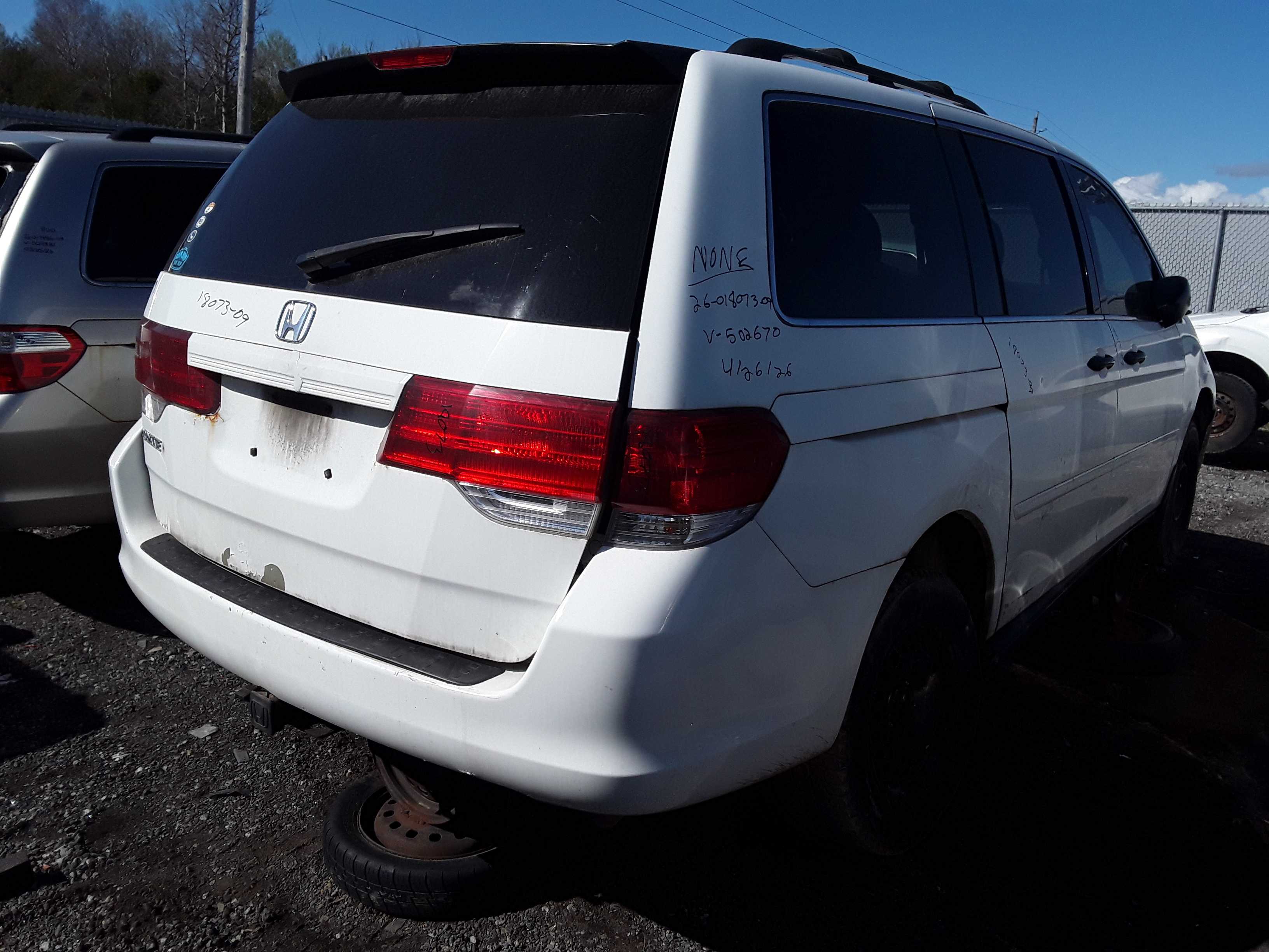 HONDA ODYSSEY 2009