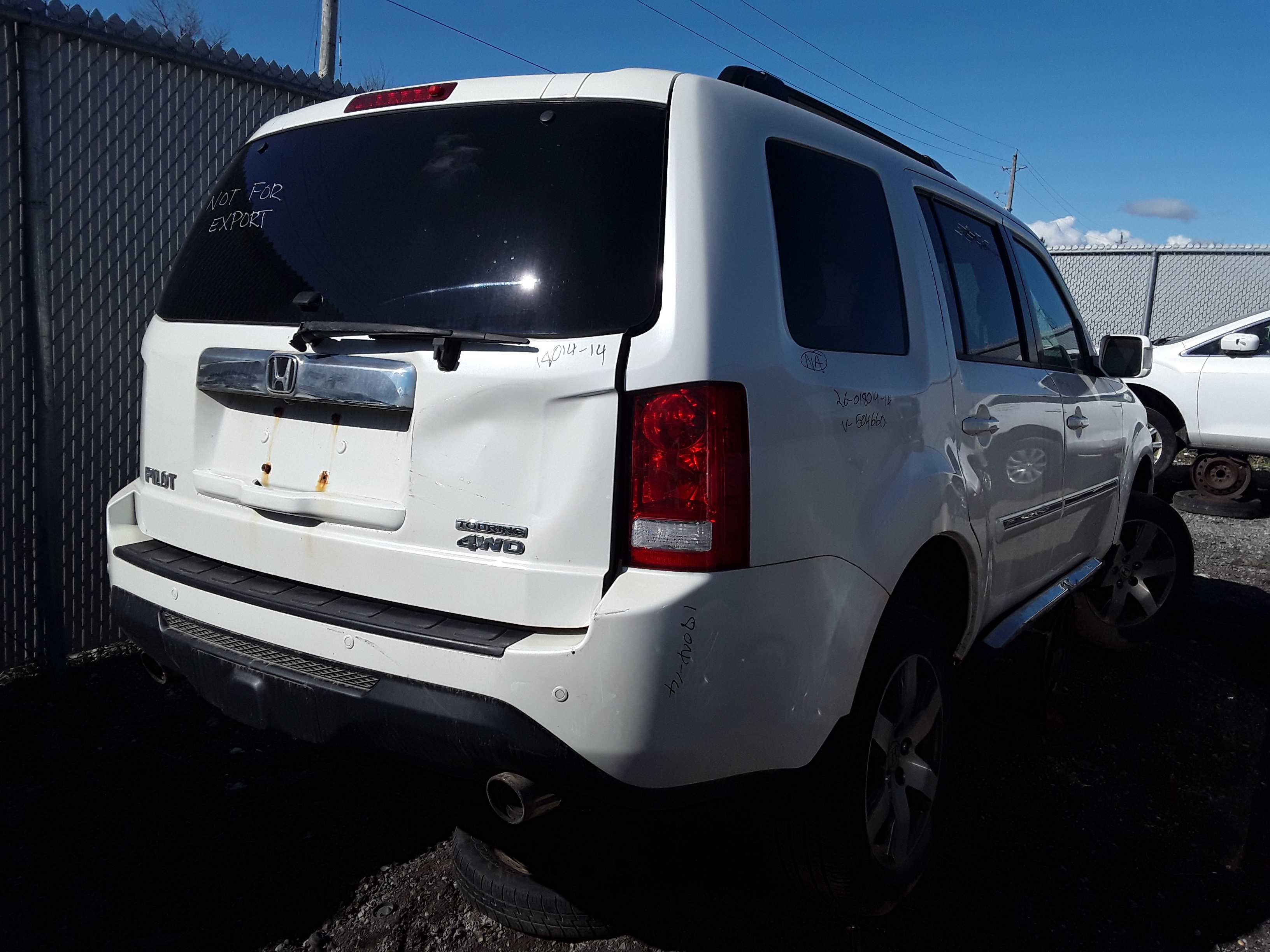 HONDA PILOT 2014