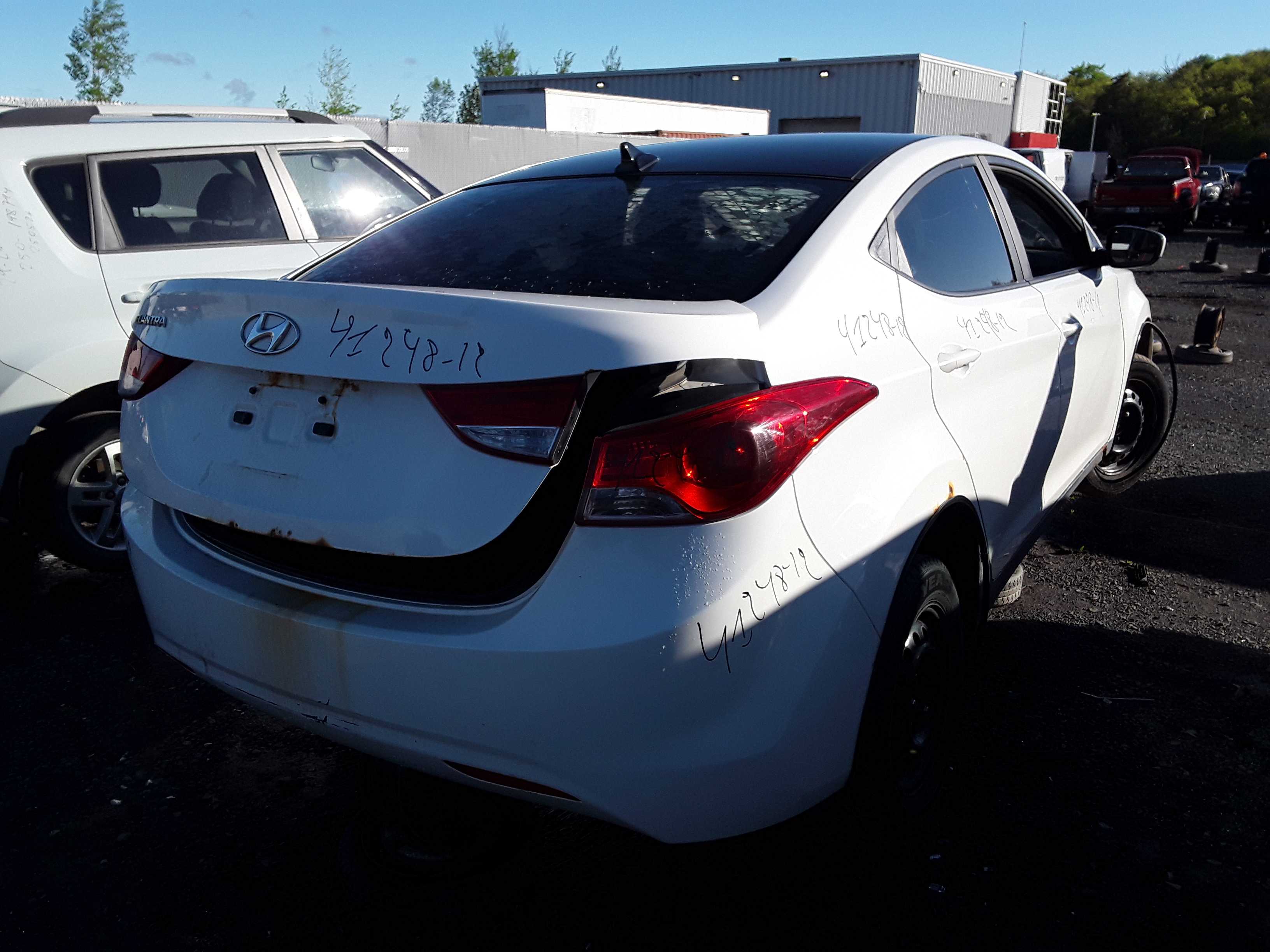 HYUNDAI ELANTRA 2012