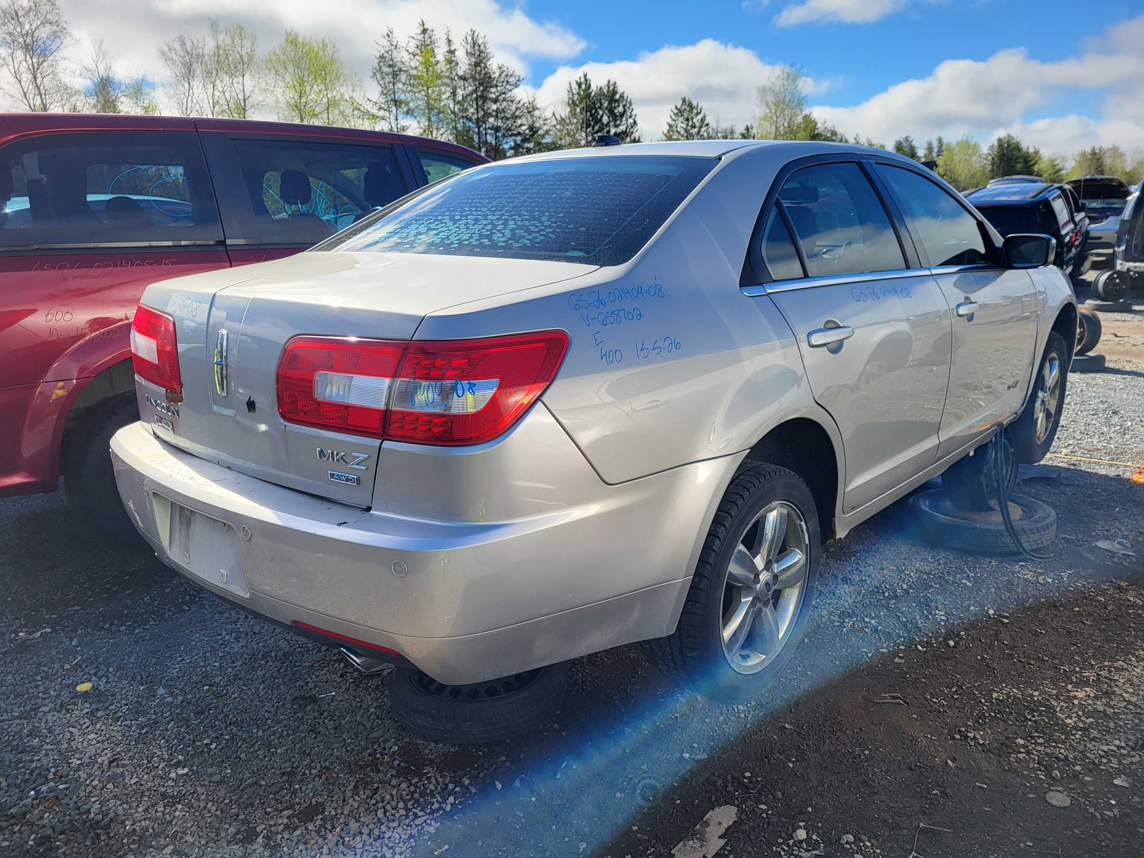 LINCOLN MKZ 2008