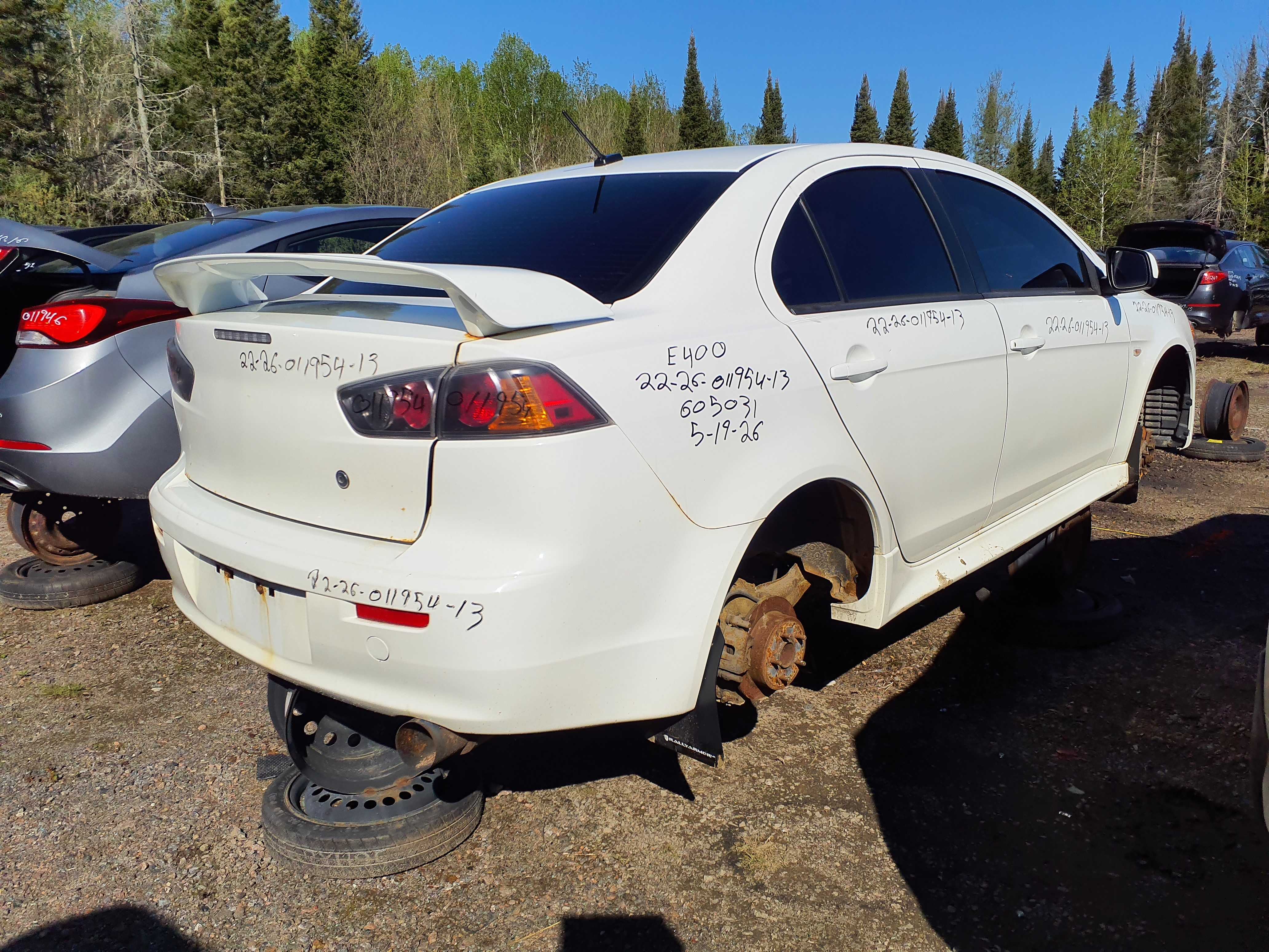 MITSUBISHI LANCER 2013