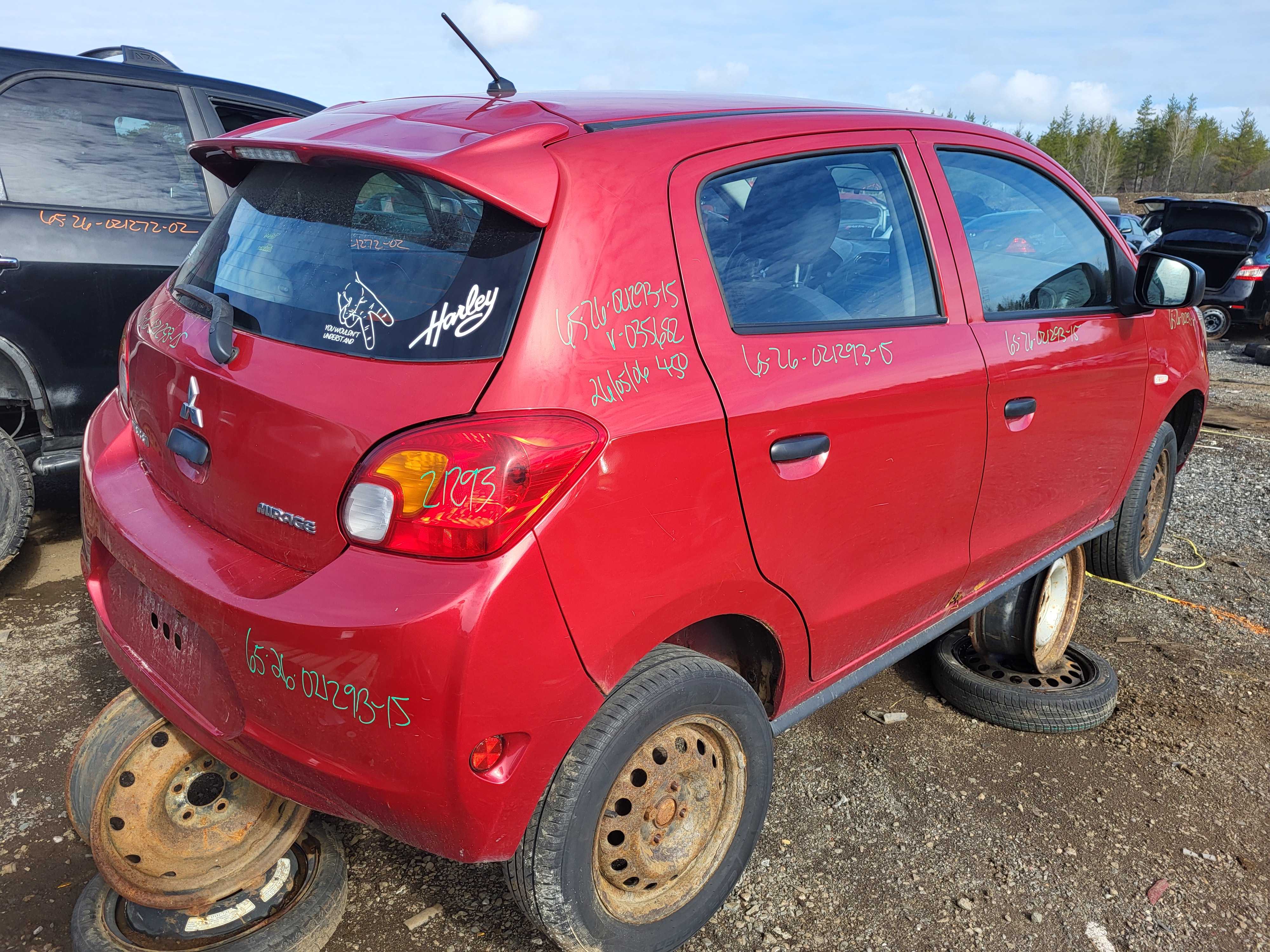 MITSUBISHI MIRAGE 2015