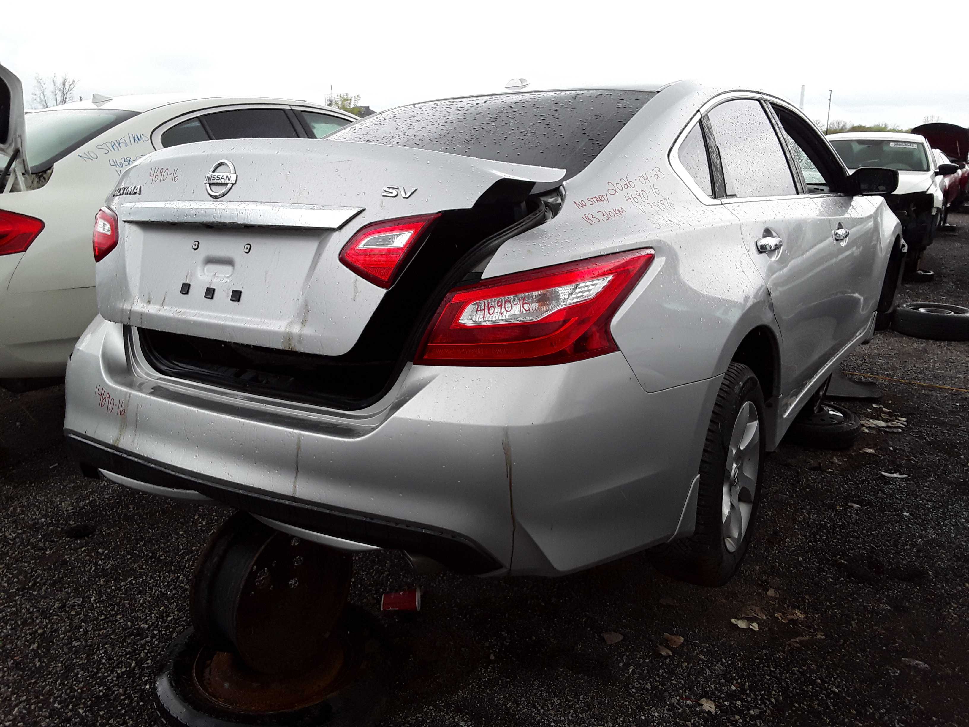 NISSAN ALTIMA 2016