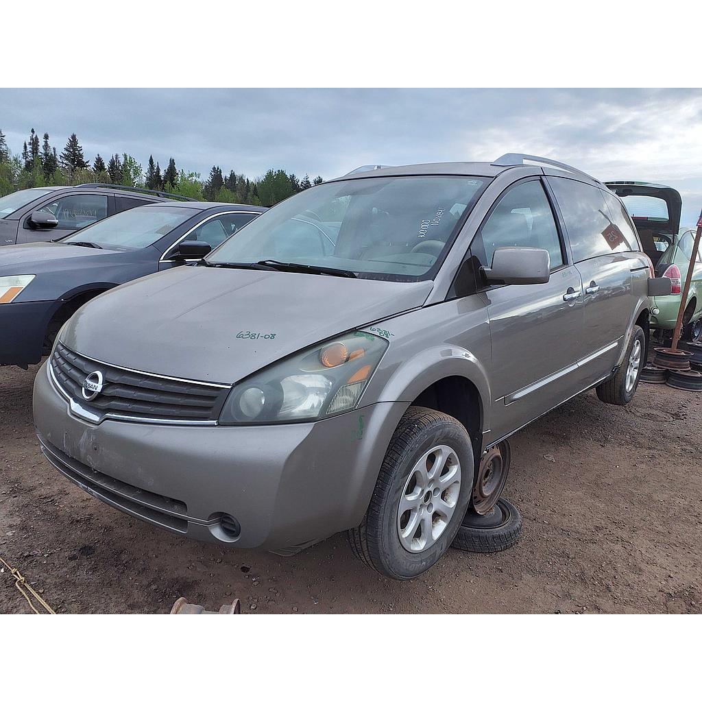 NISSAN QUEST 2008