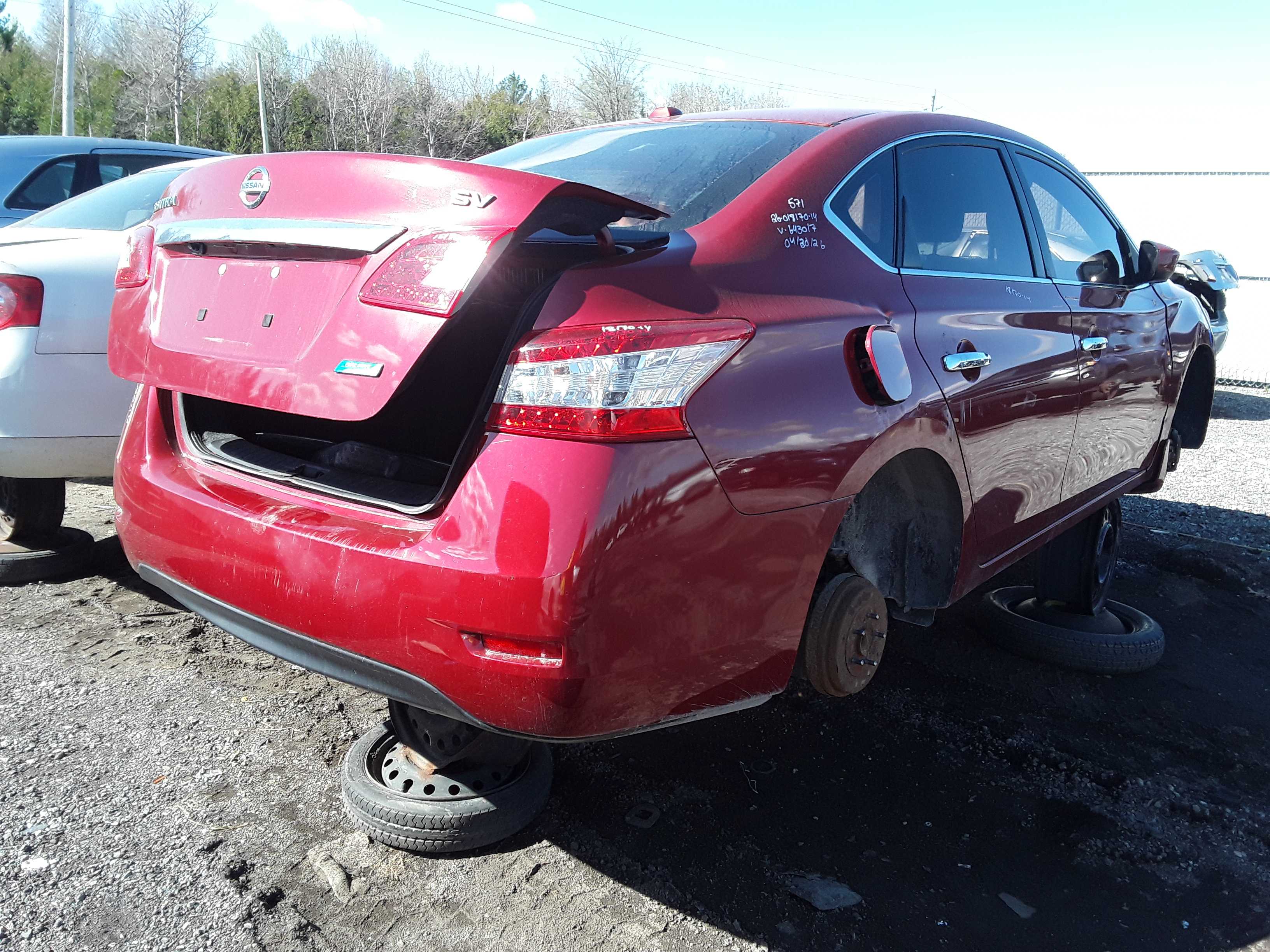 NISSAN SENTRA 2014