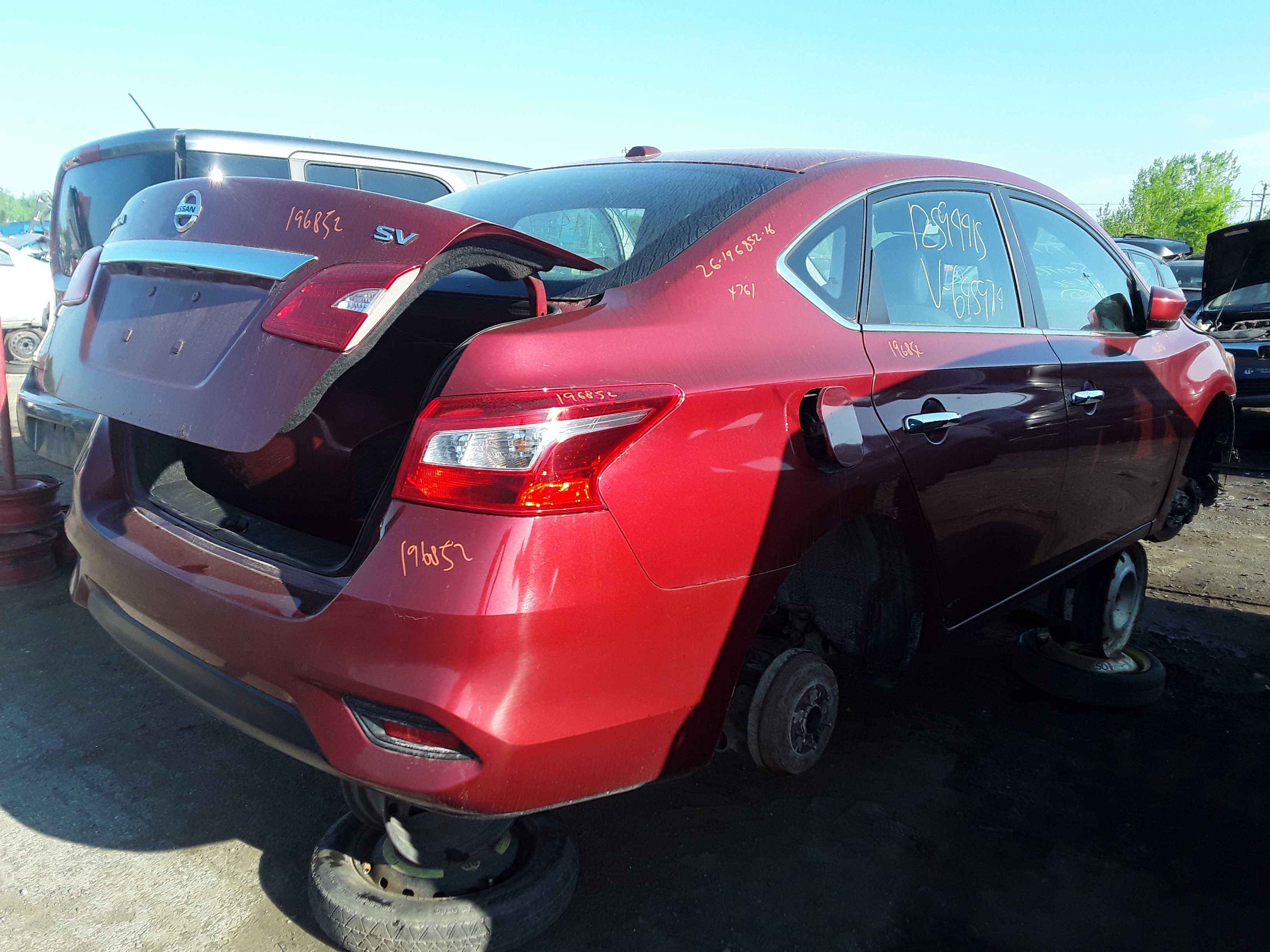 NISSAN SENTRA 2016