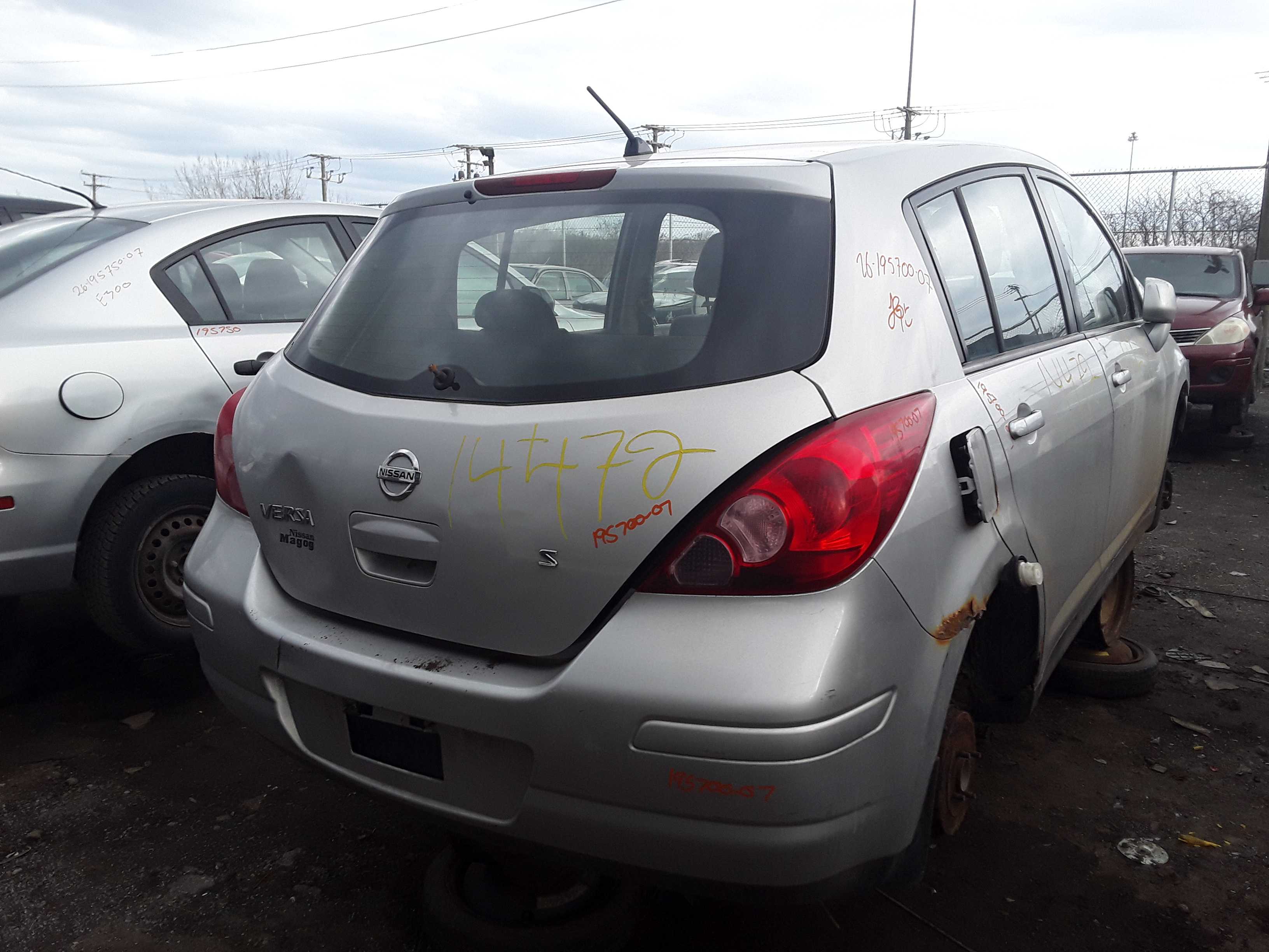 NISSAN VERSA 2007