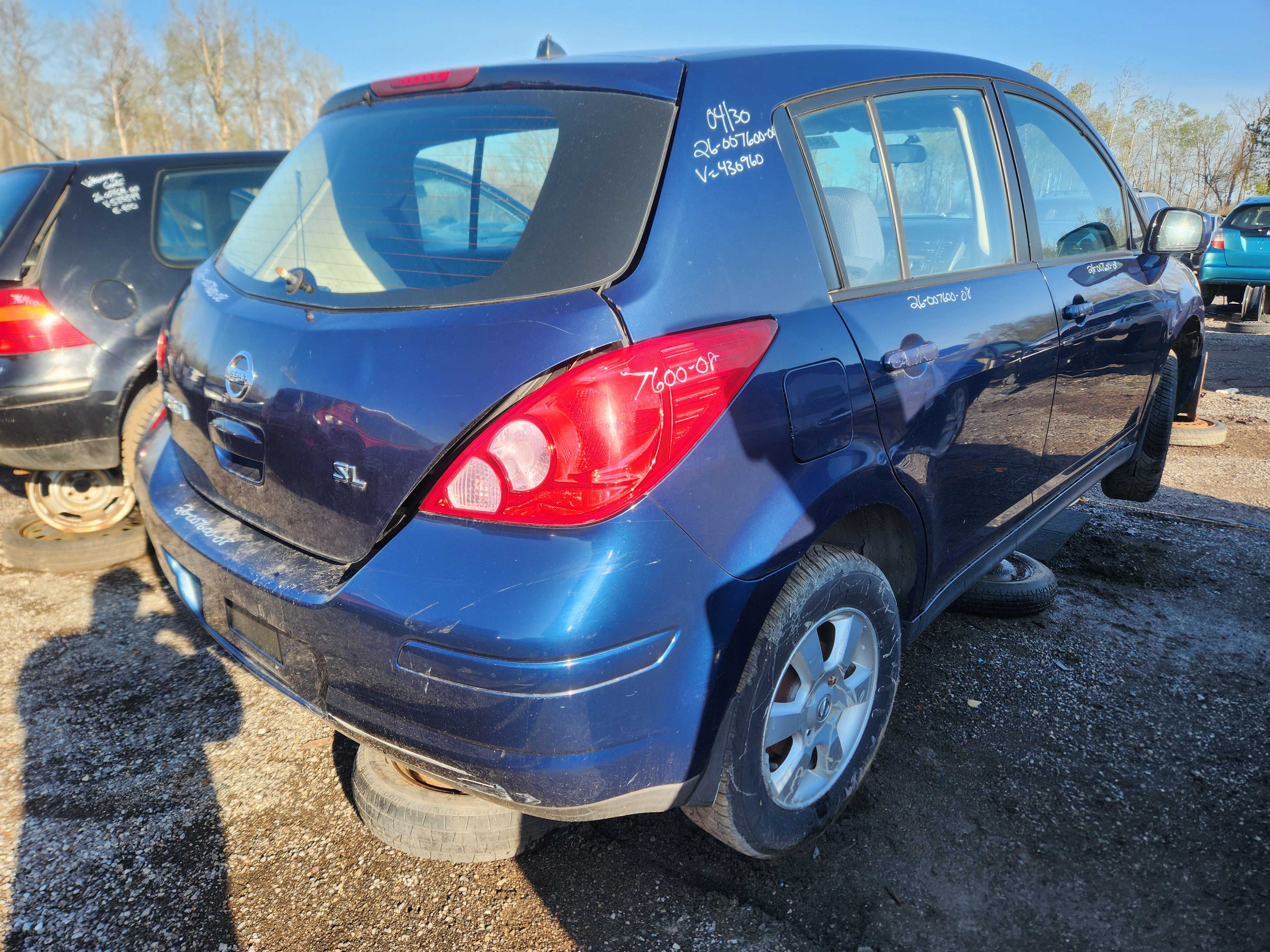 NISSAN VERSA 2008