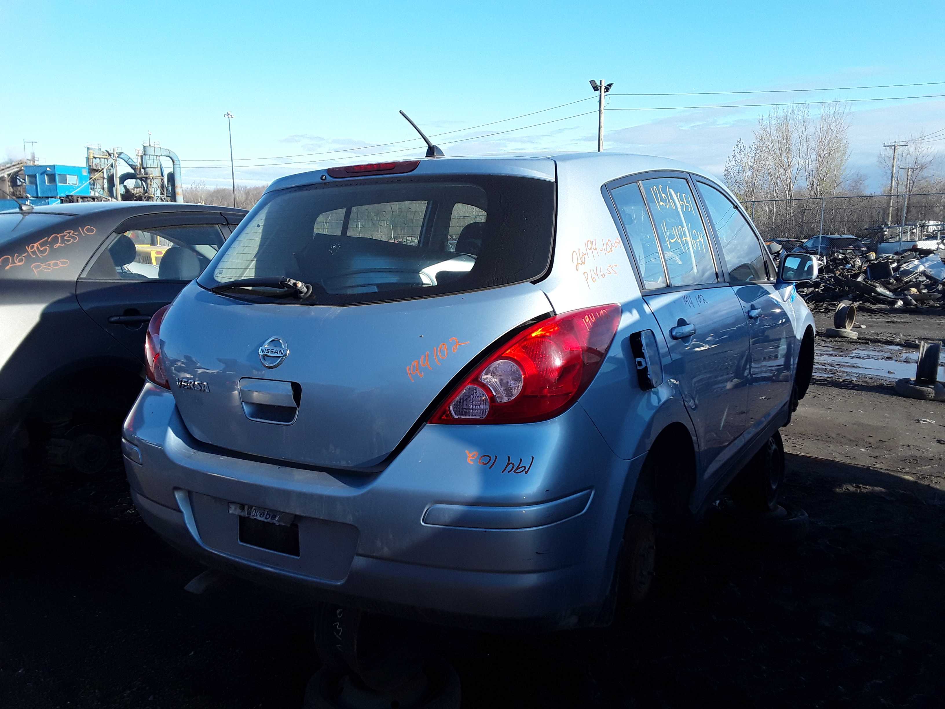 NISSAN VERSA 2009