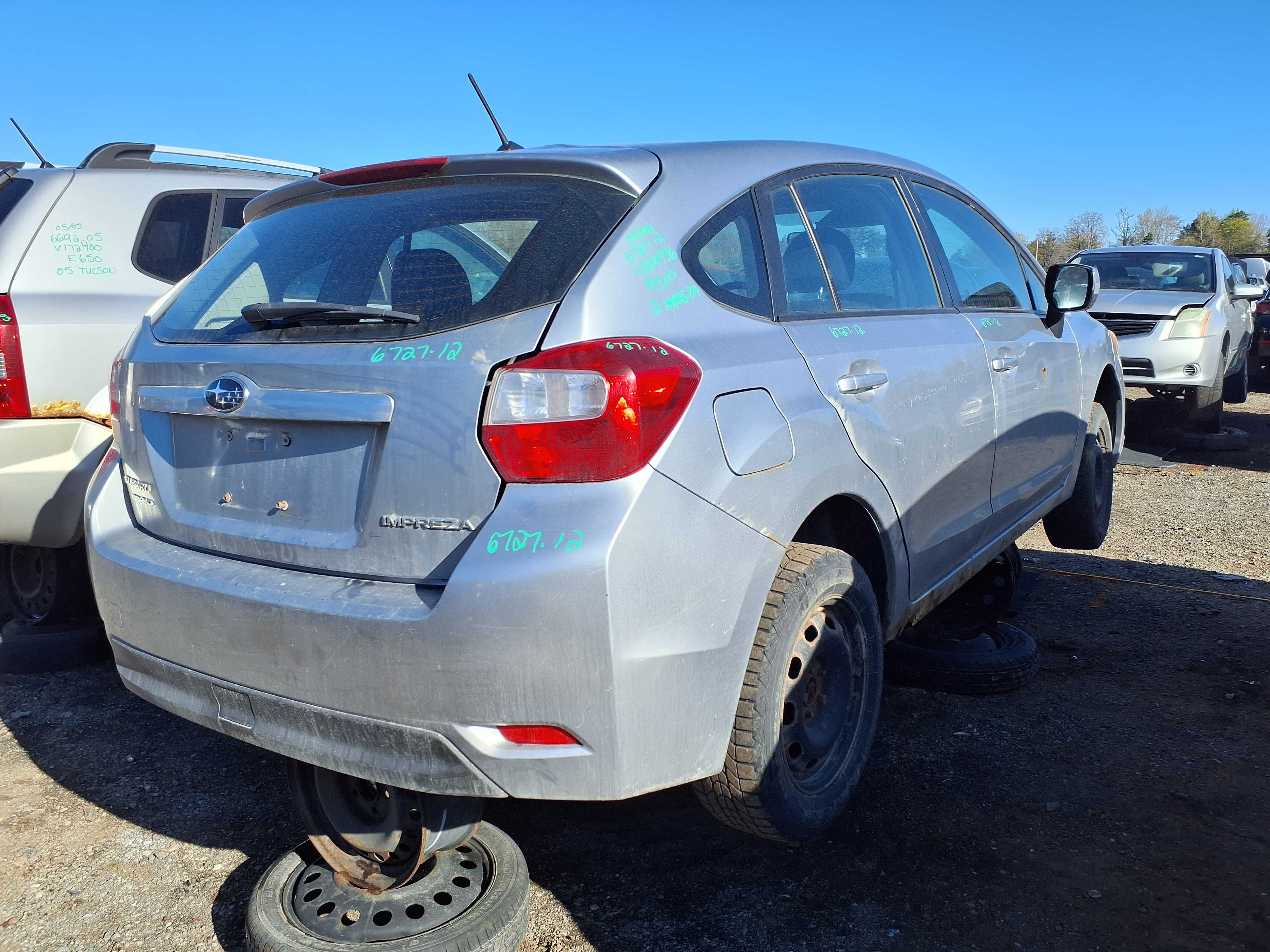 SUBARU IMPREZA 2012