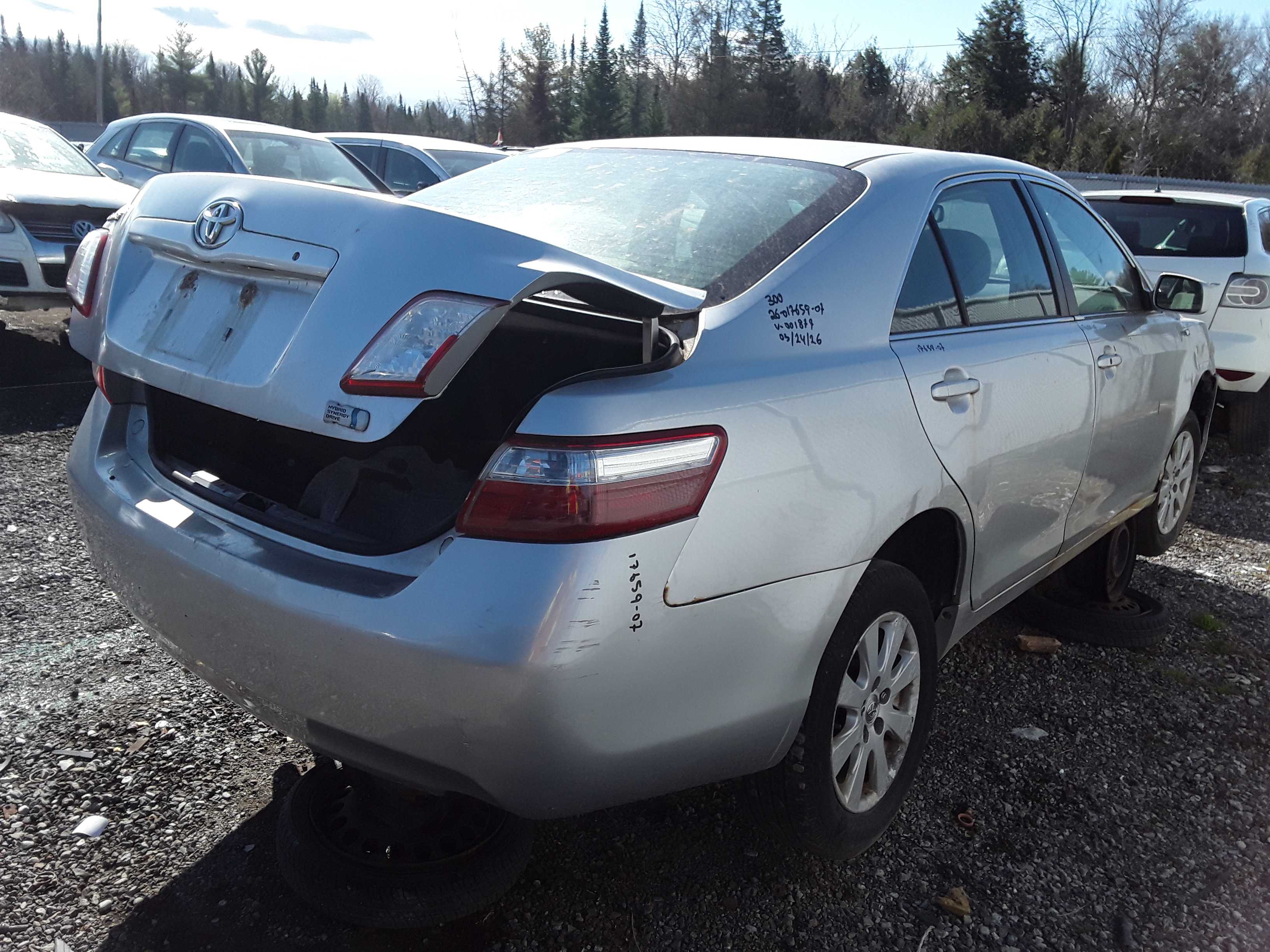 TOYOTA CAMRY 2007