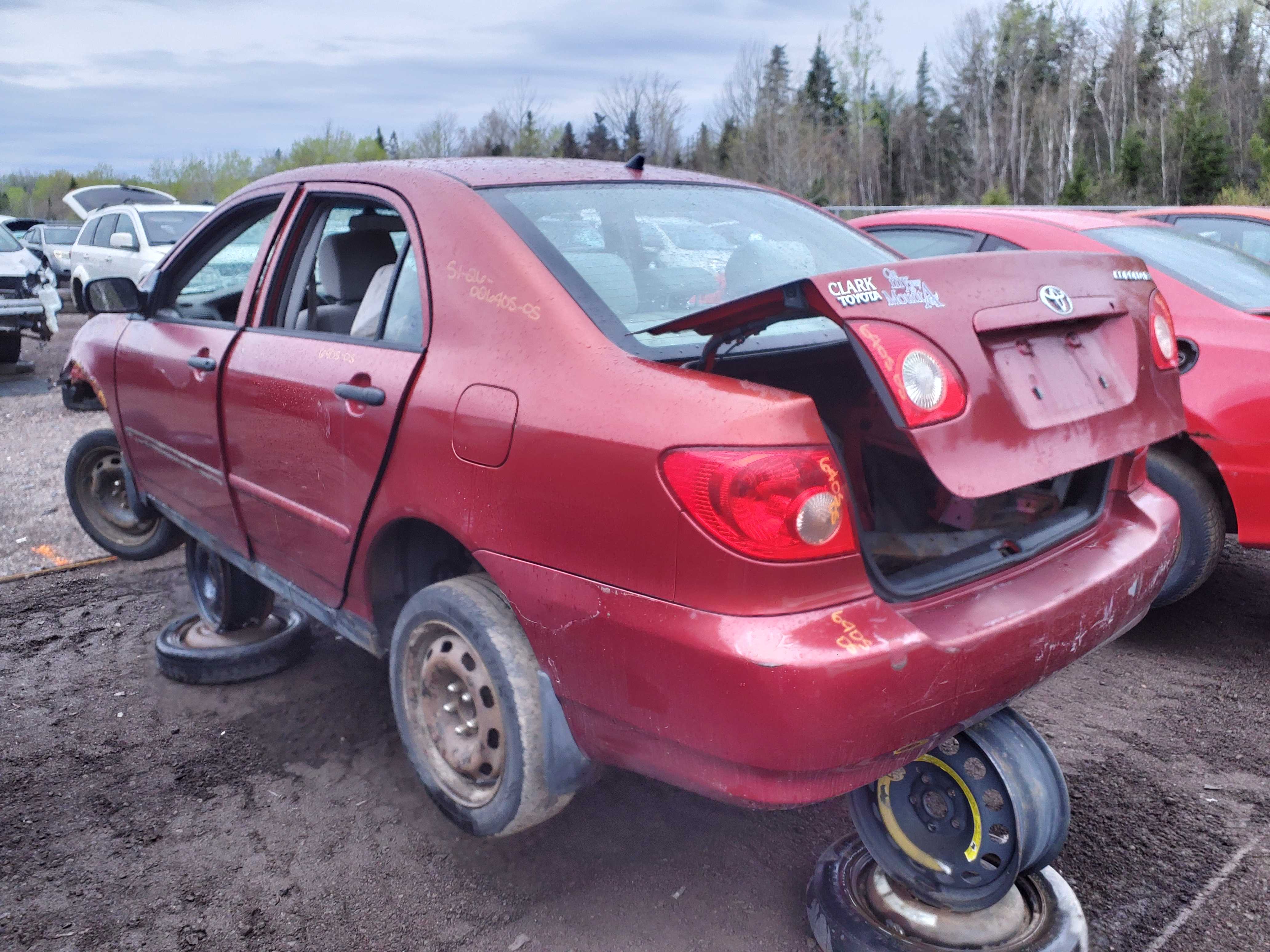 TOYOTA COROLLA 2005
