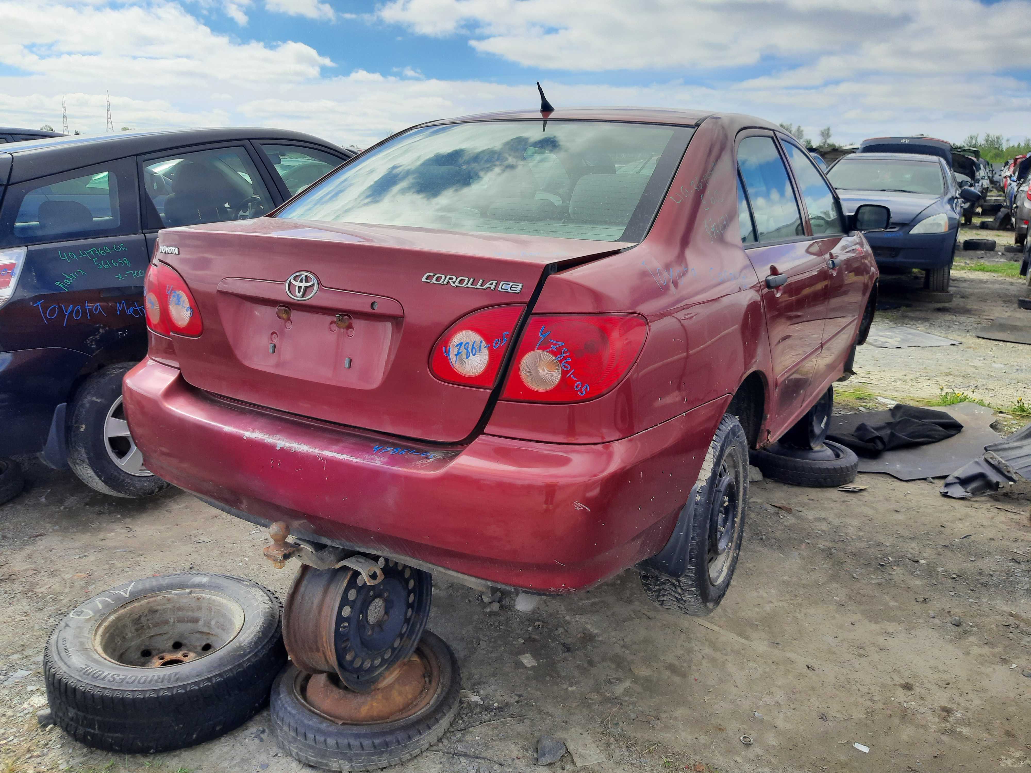 TOYOTA COROLLA 2005
