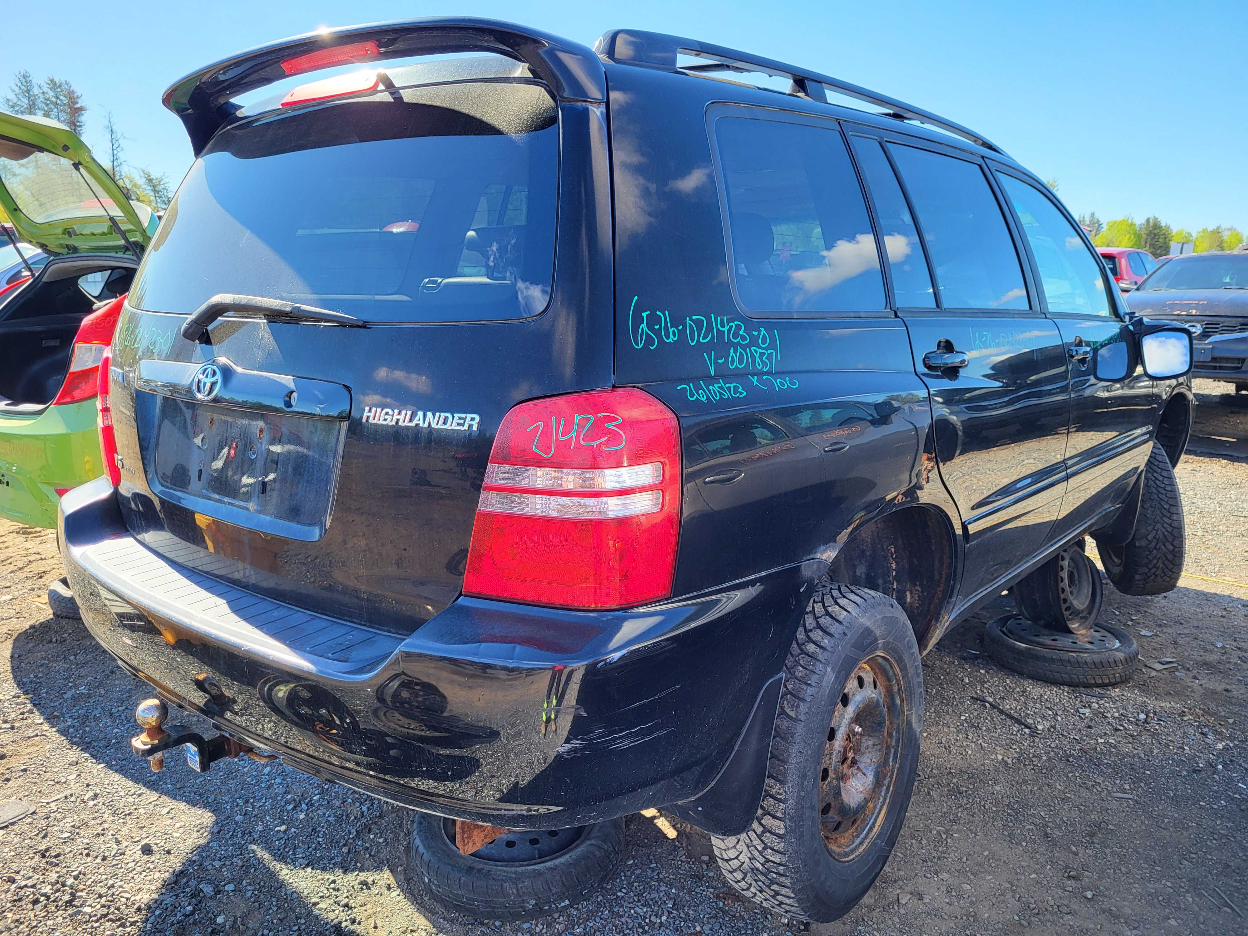 TOYOTA HIGHLANDER 2001