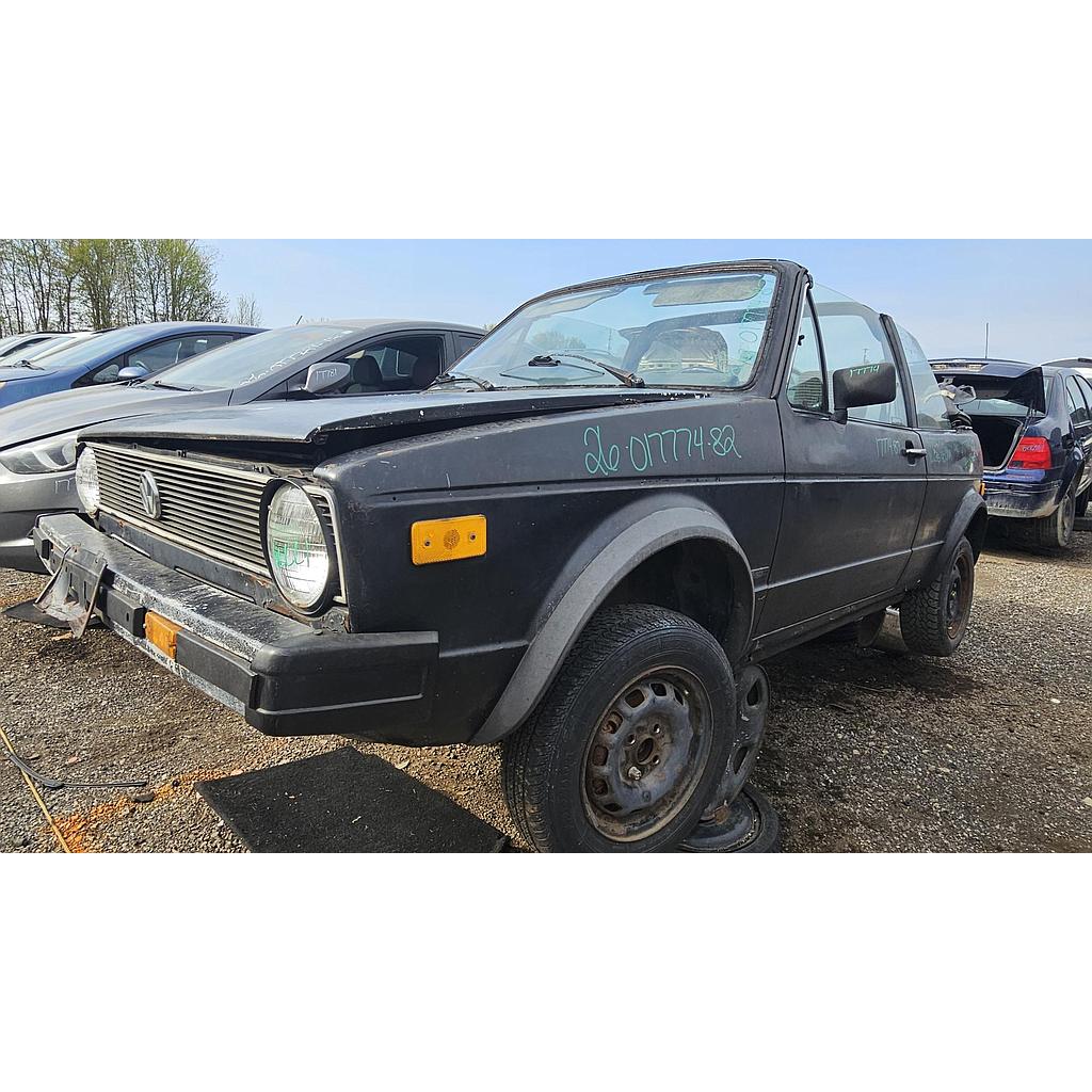 VOLKSWAGEN CABRIO 1987