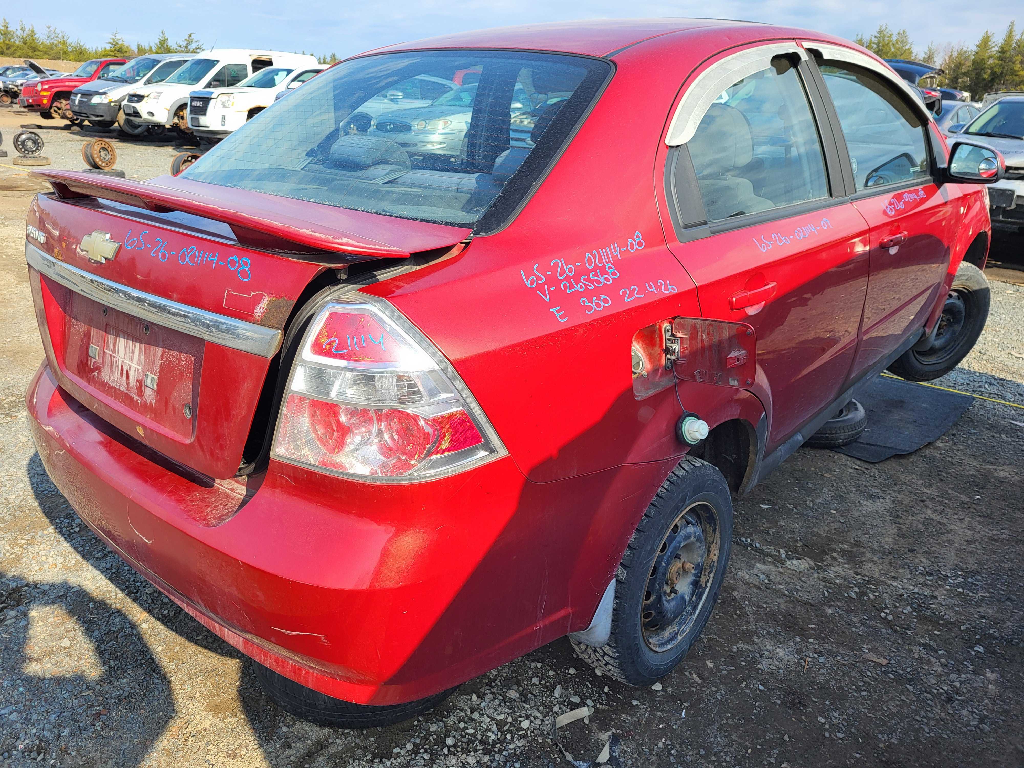CHEVROLET AVEO 2008