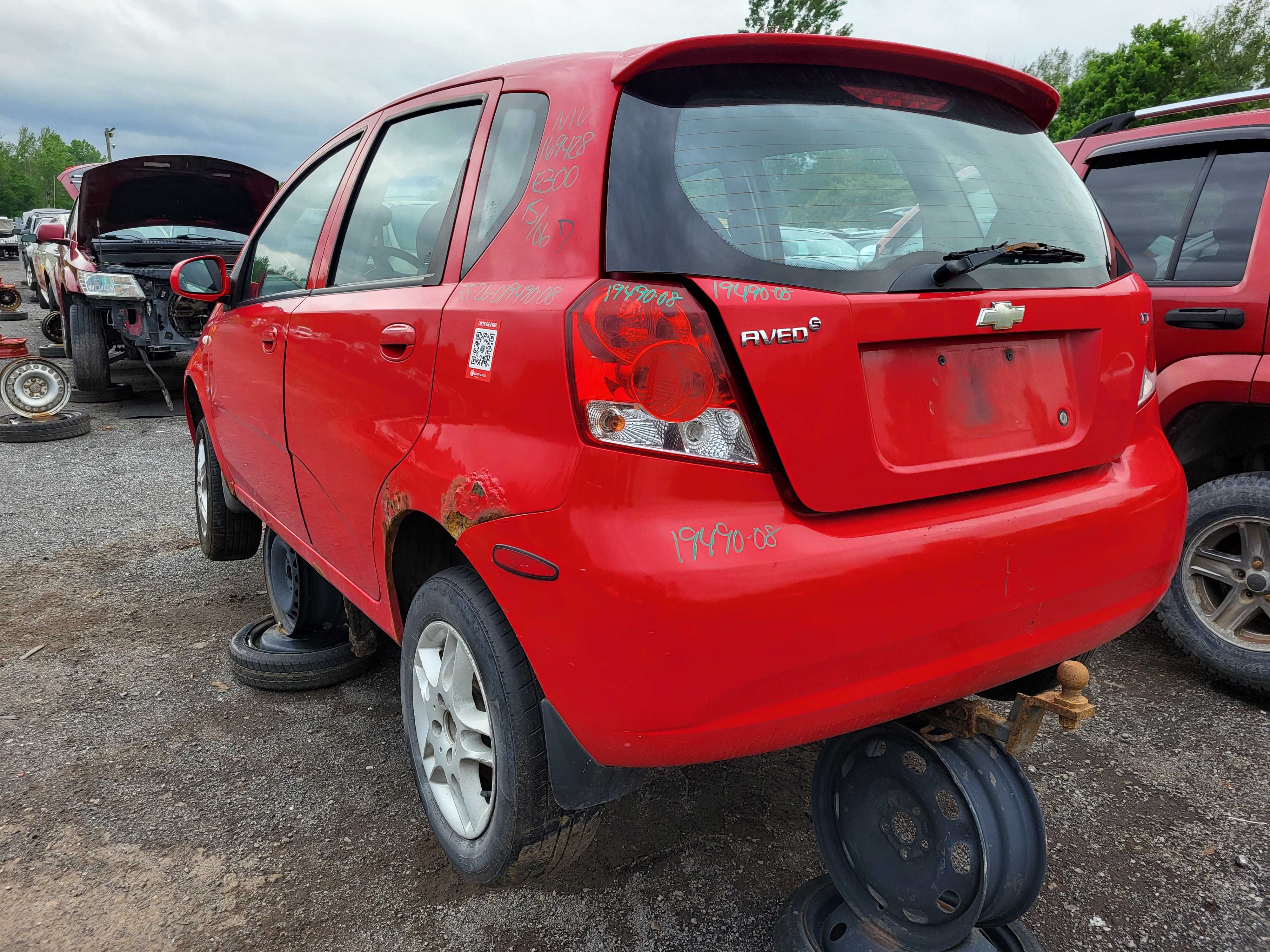 CHEVROLET AVEO 2008