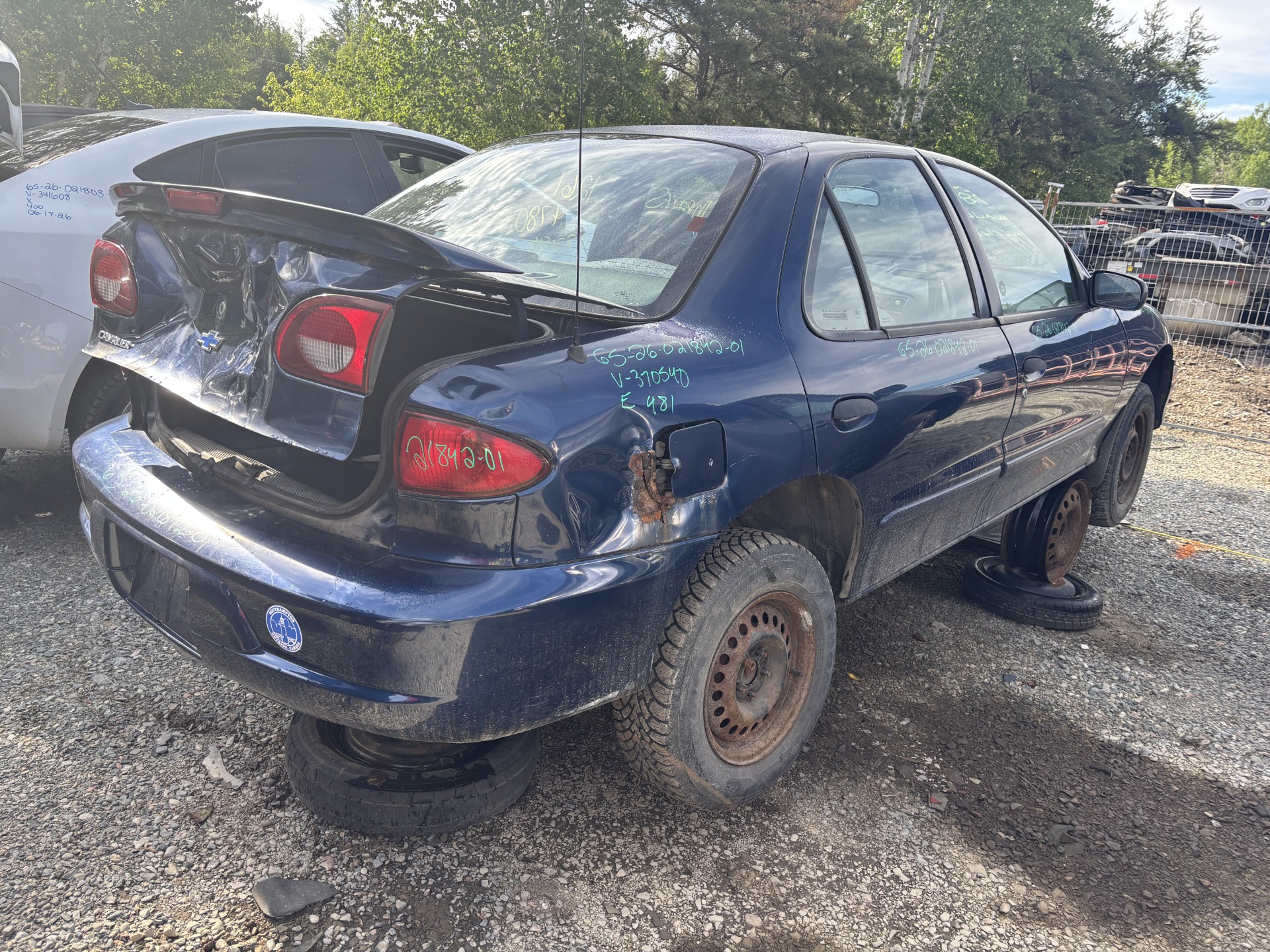 CHEVROLET CAVALIER 2001