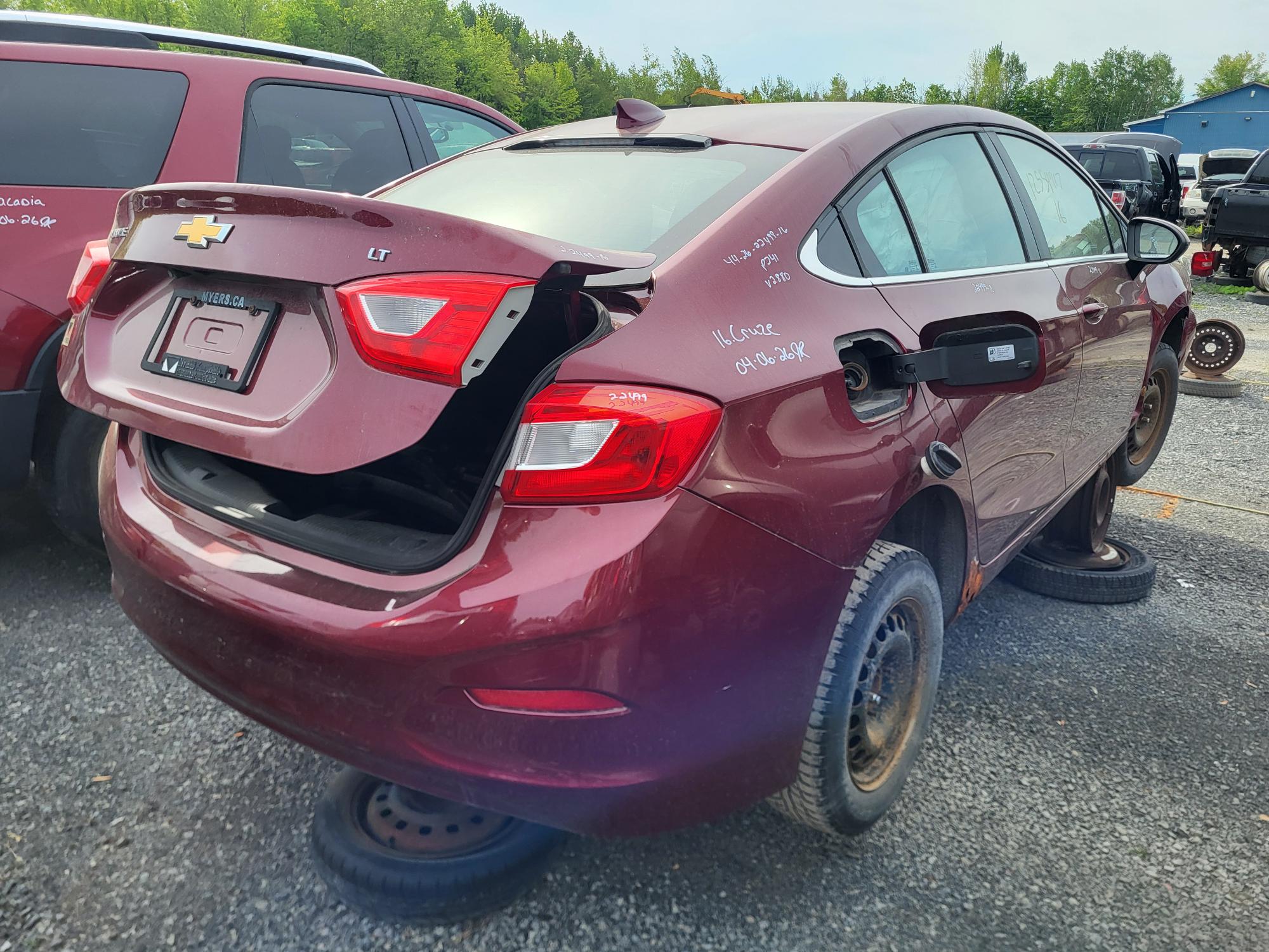 CHEVROLET CRUZE 2016