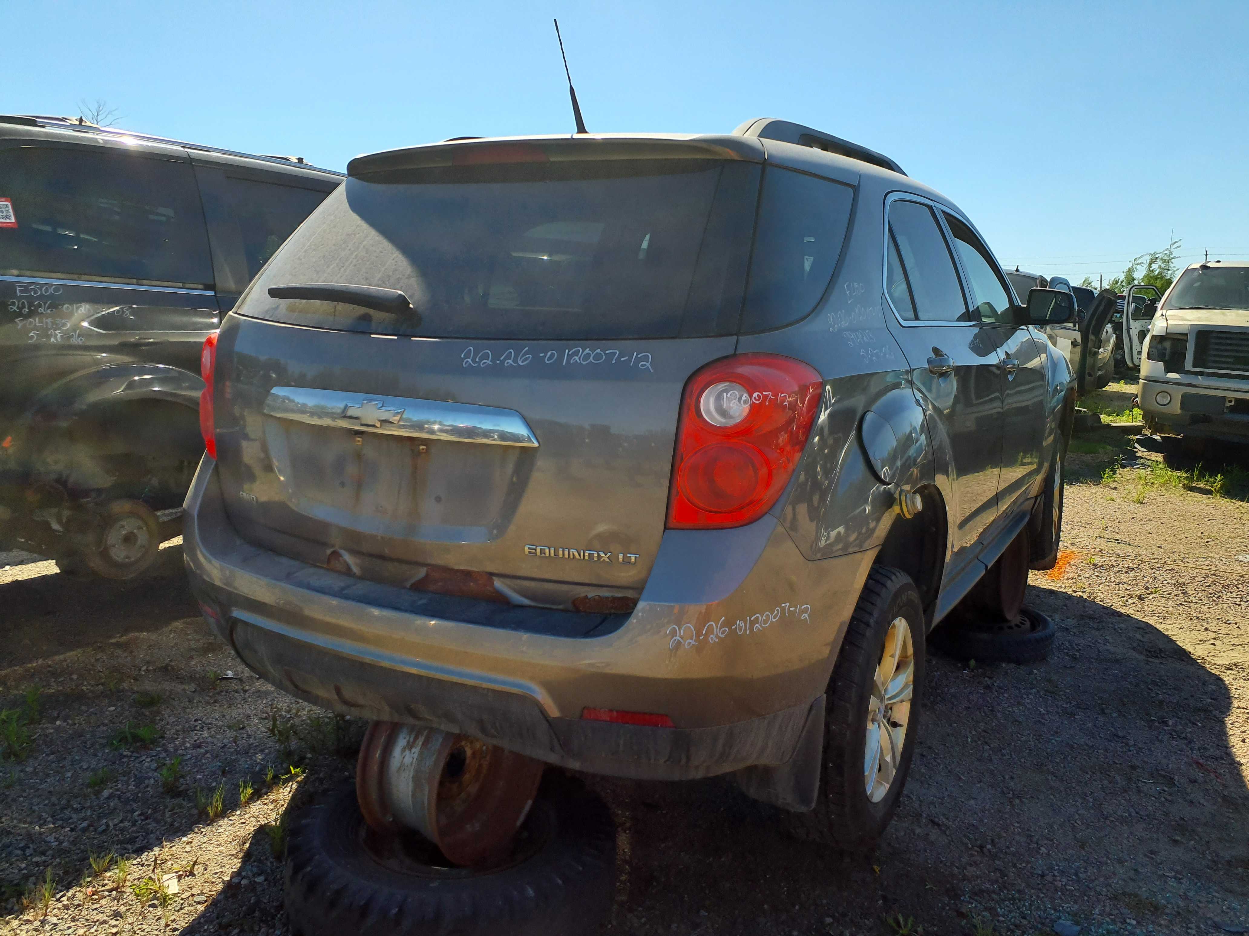 CHEVROLET EQUINOX 2012