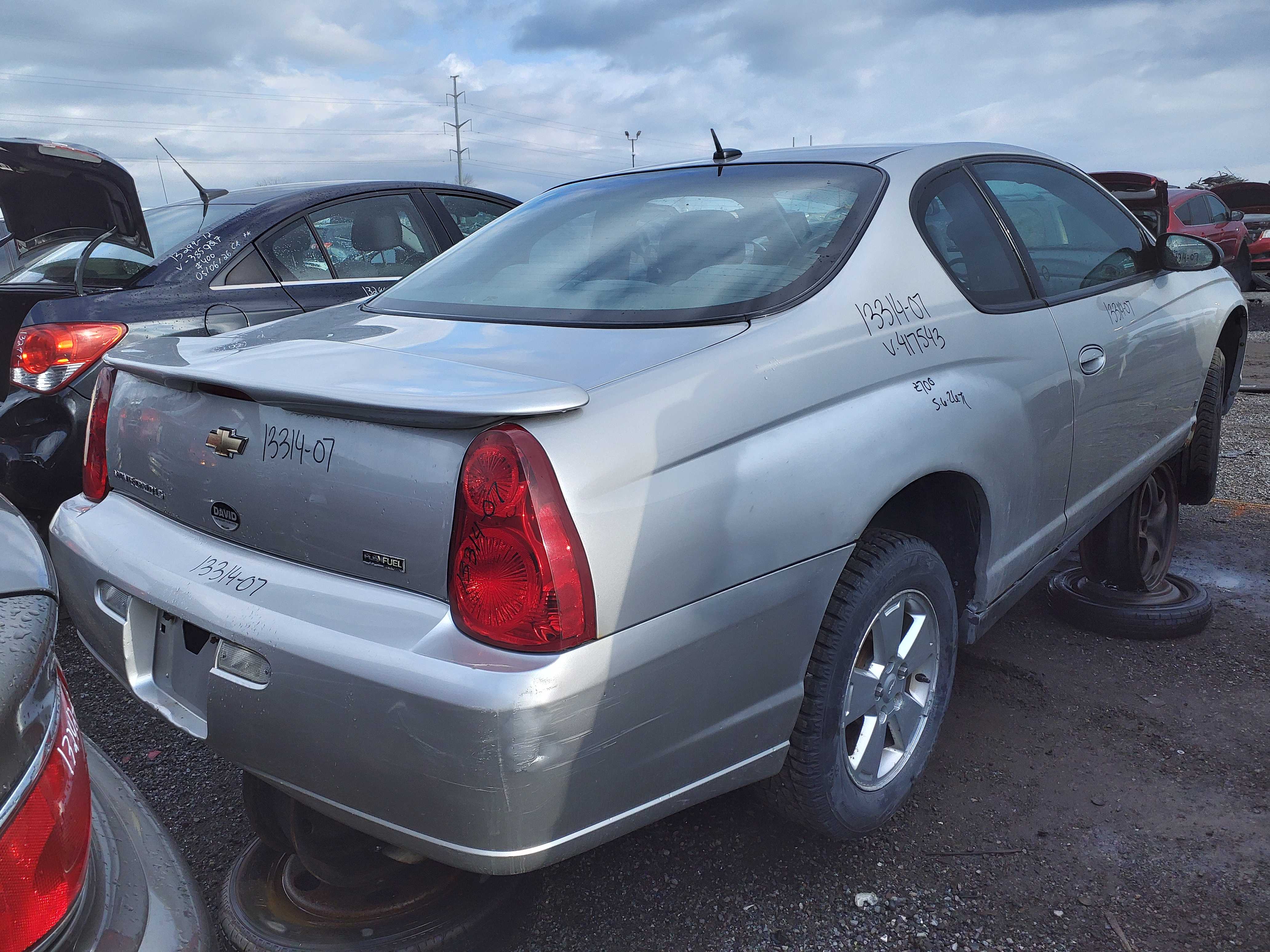 CHEVROLET MONTE CARLO 2007