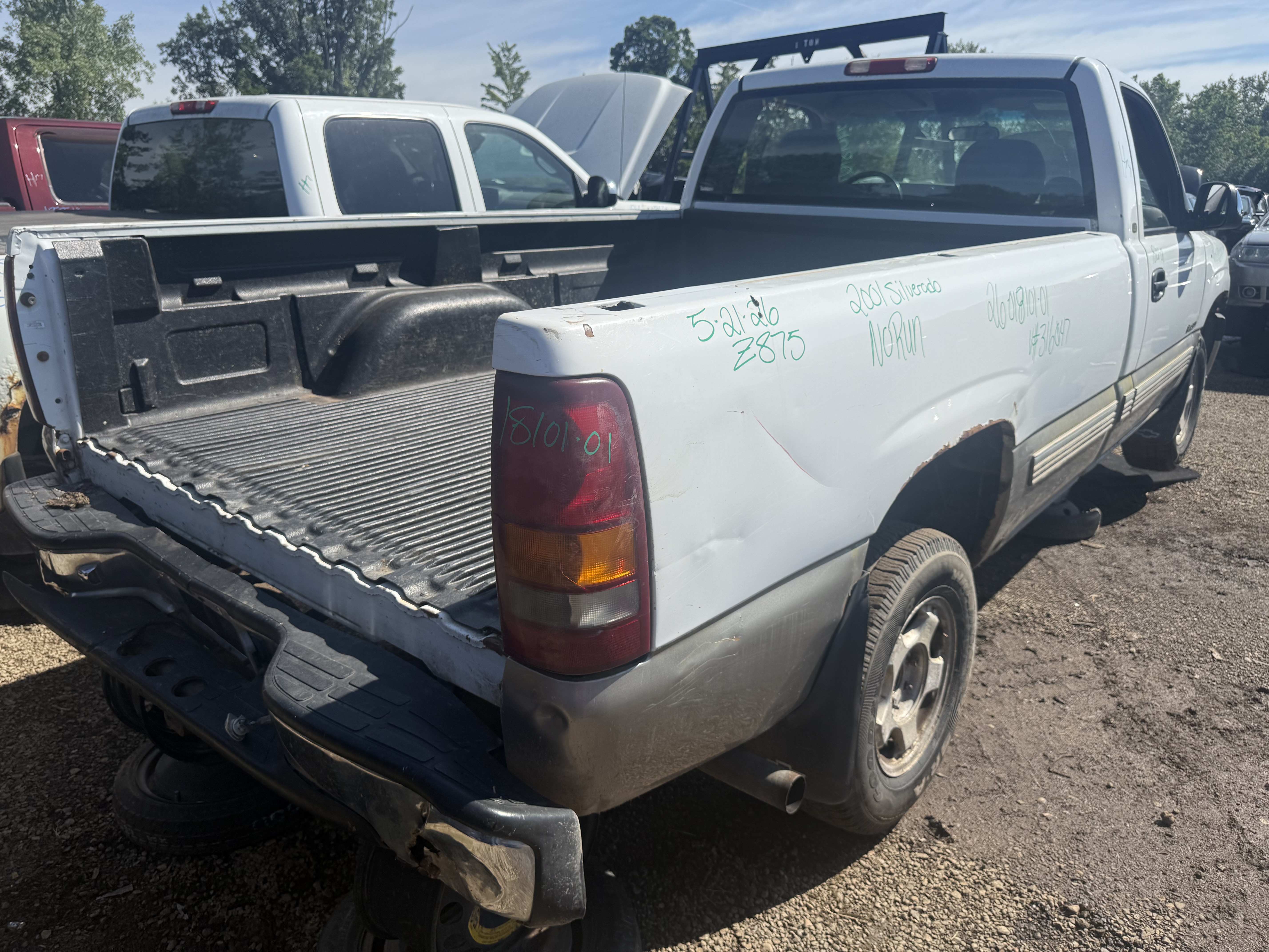 CHEVROLET SILVERADO 1500 2001