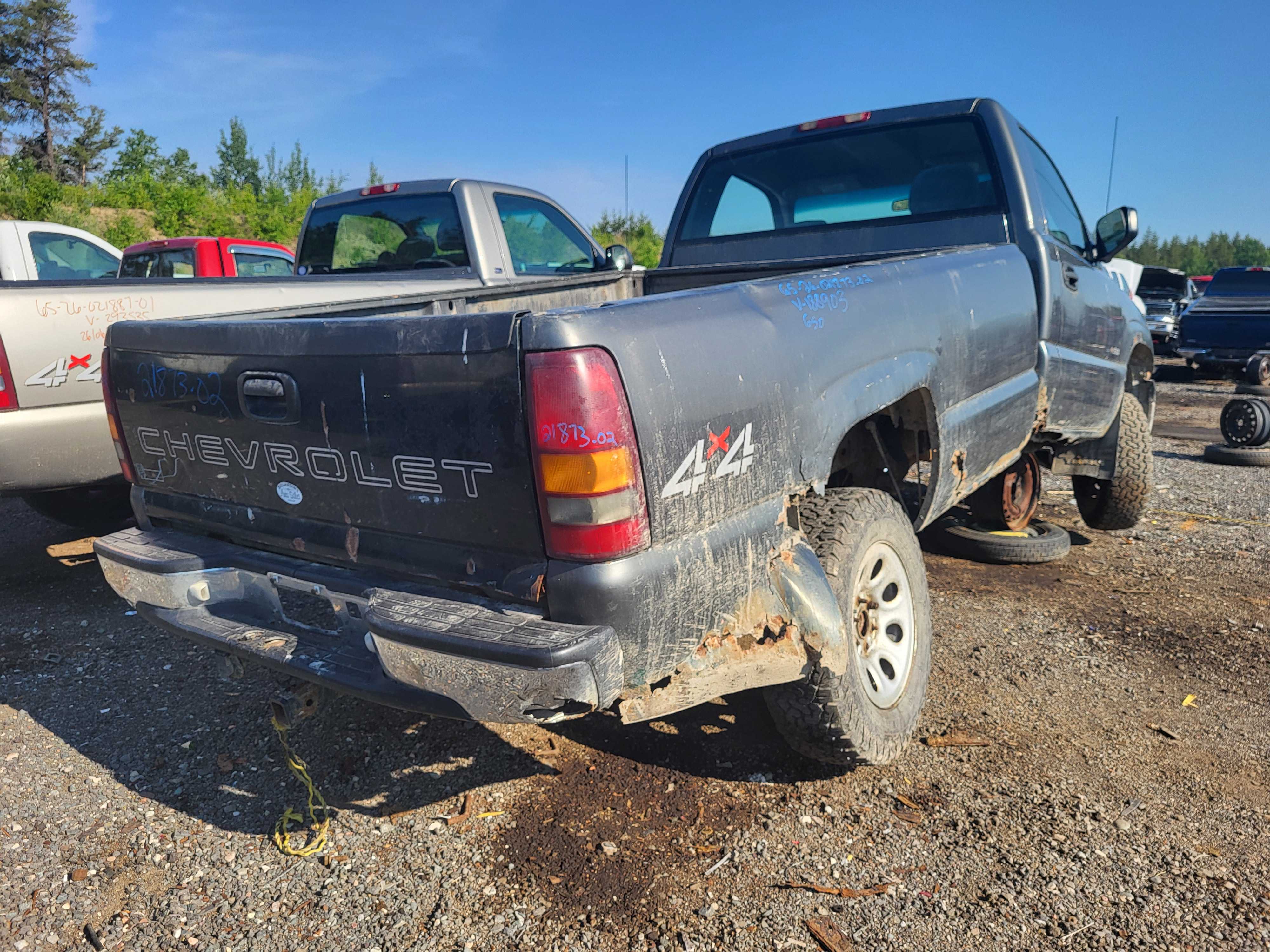CHEVROLET SILVERADO 1500 2002