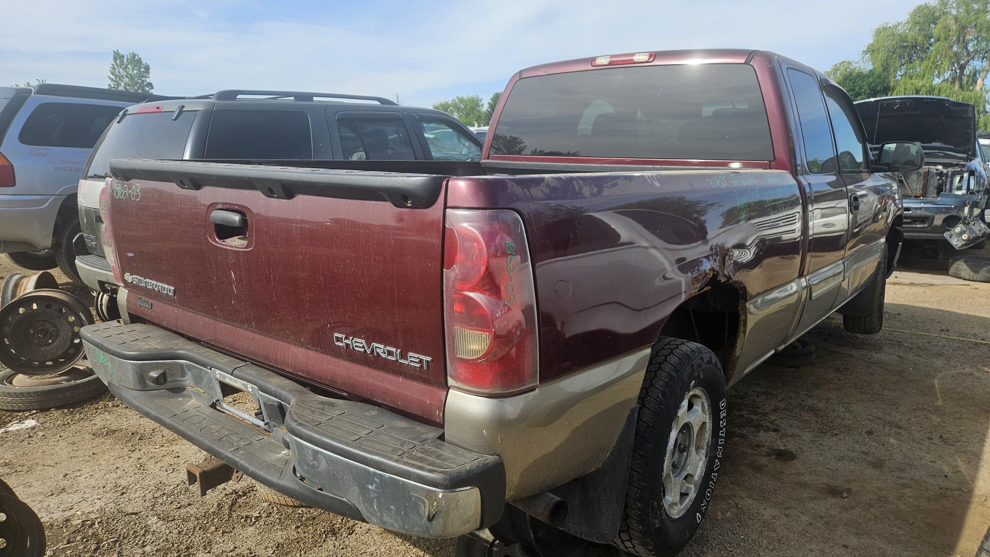 CHEVROLET SILVERADO 1500 2003