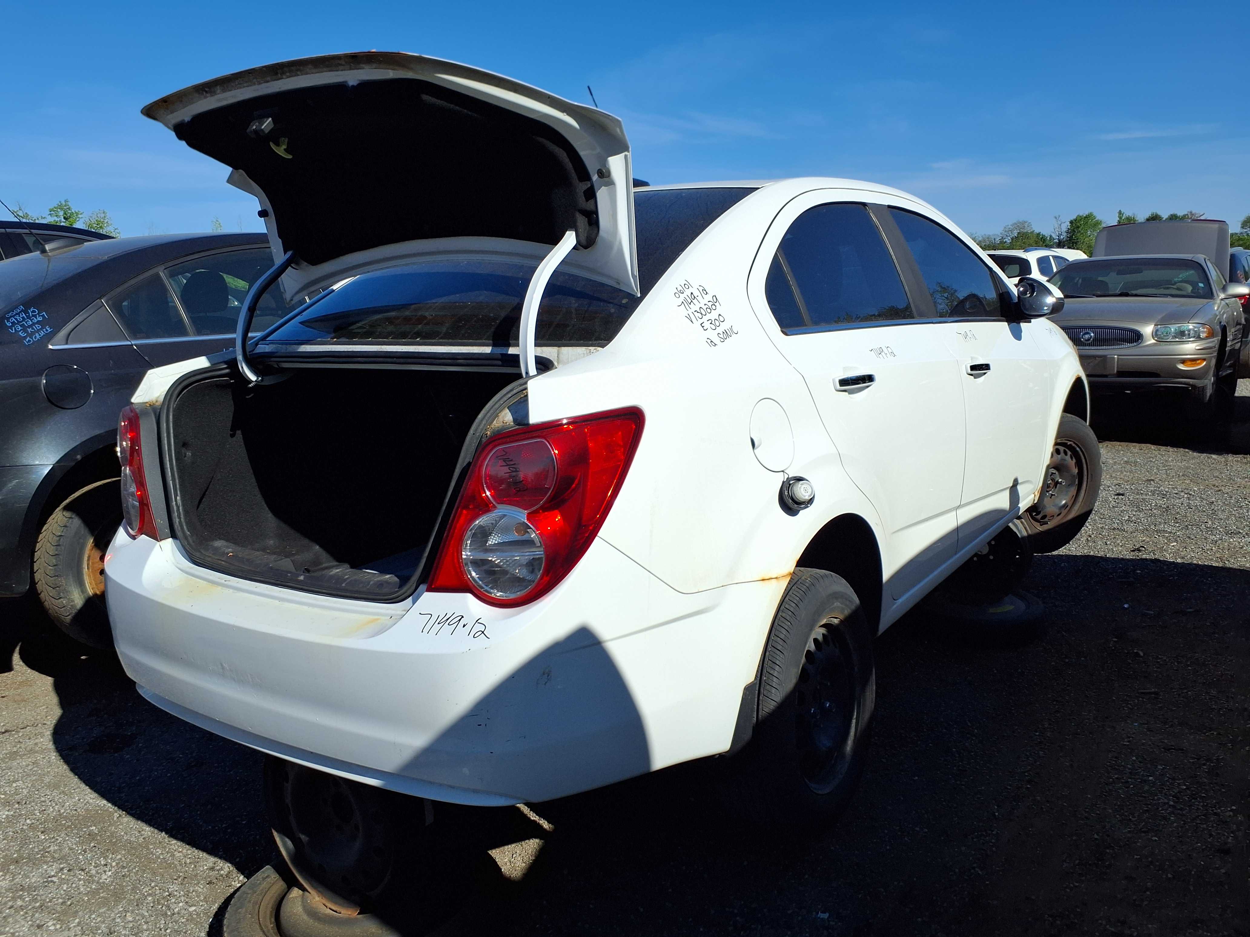 CHEVROLET SONIC 2012