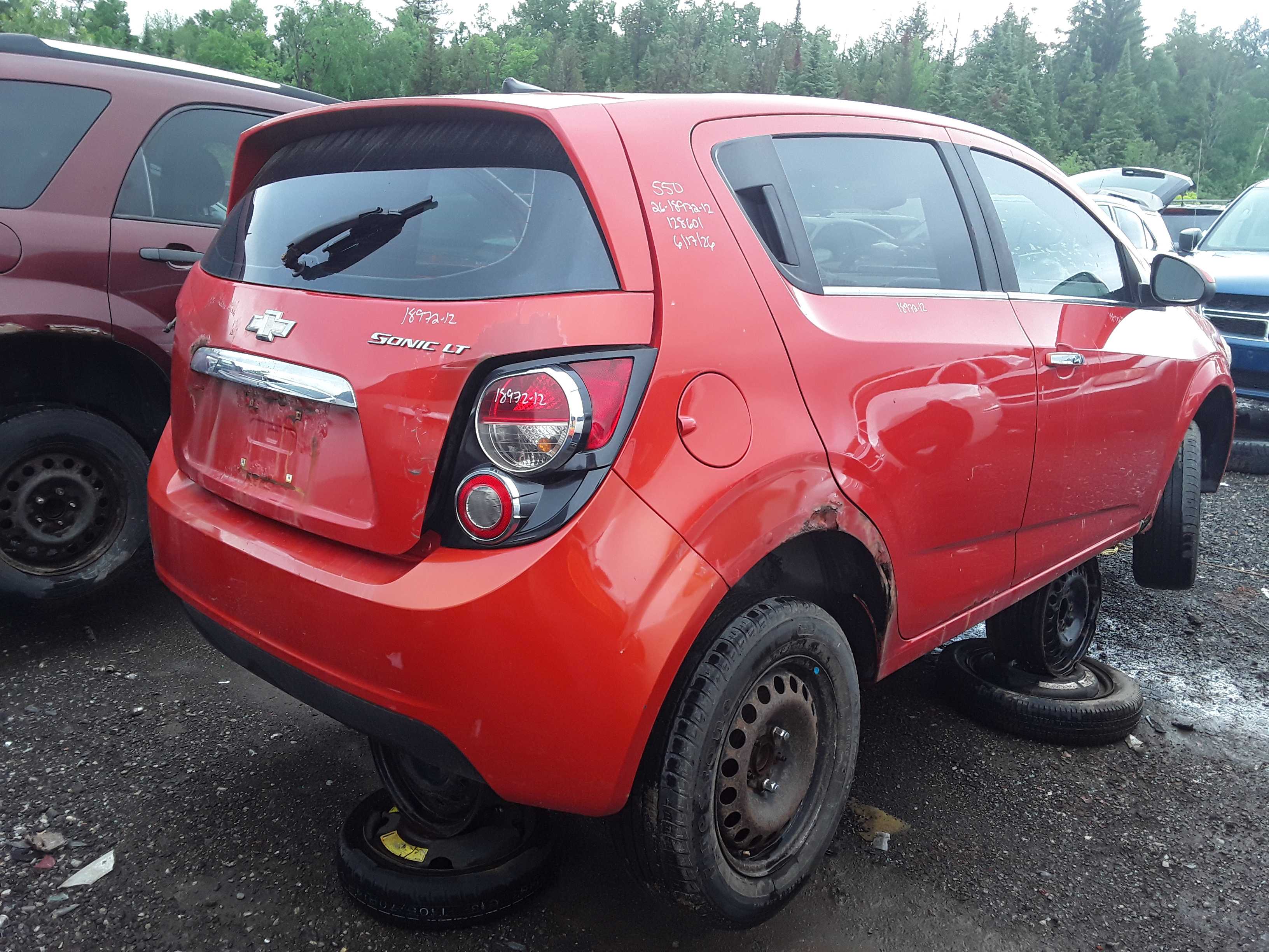 CHEVROLET SONIC 2012