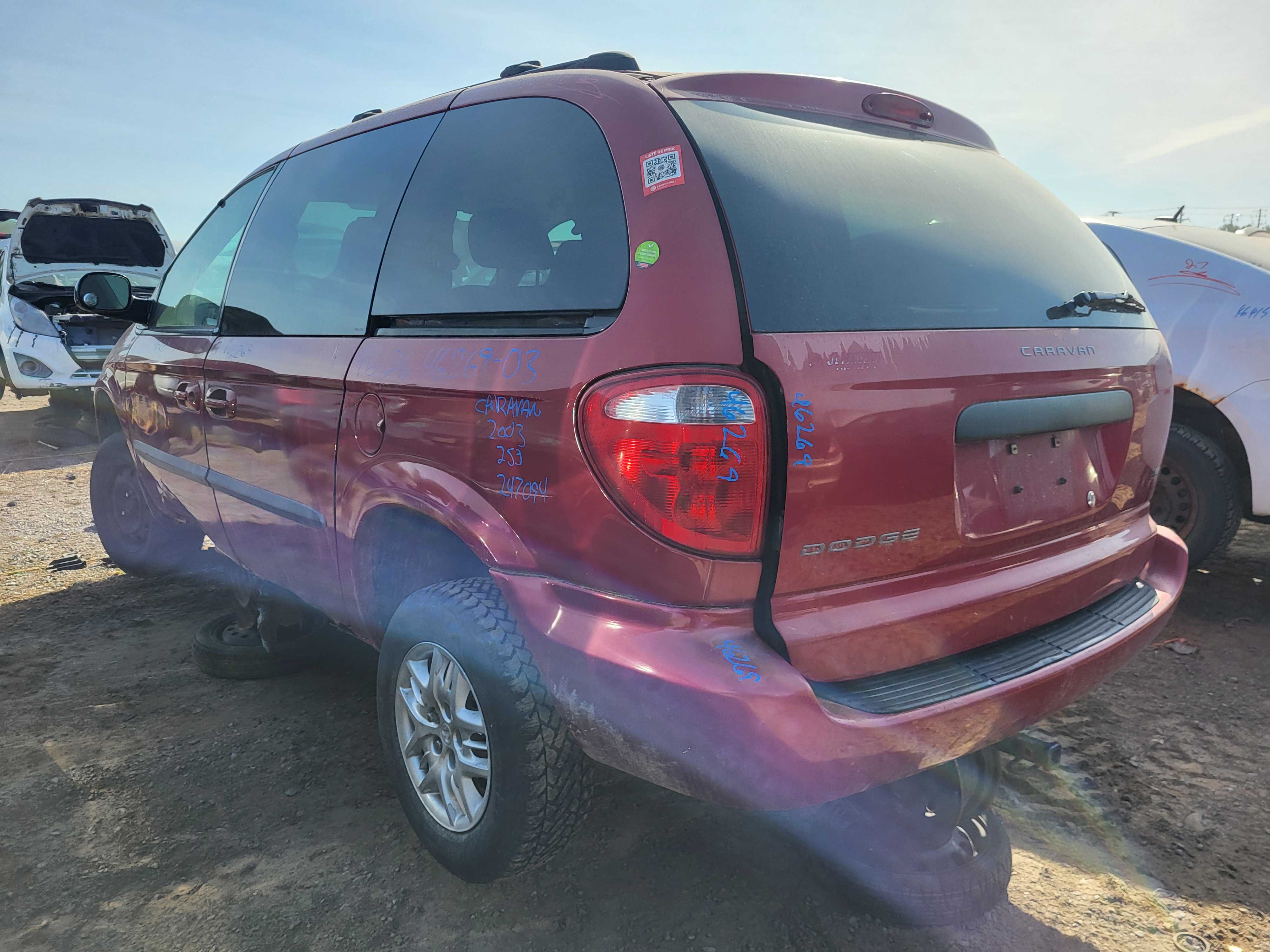 DODGE CARAVAN 2003